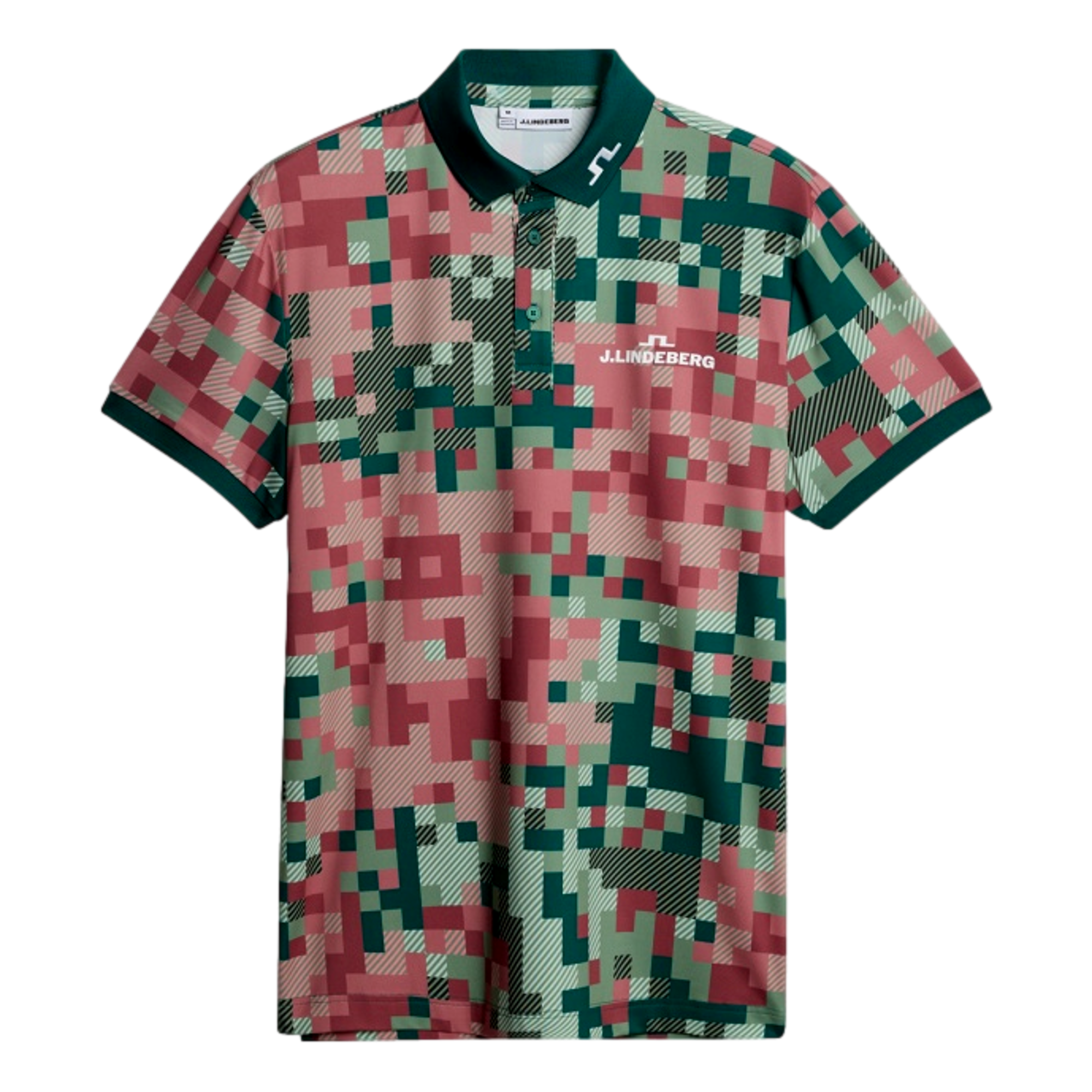 Bridger Tour Print Men's Golf Polo Shirt