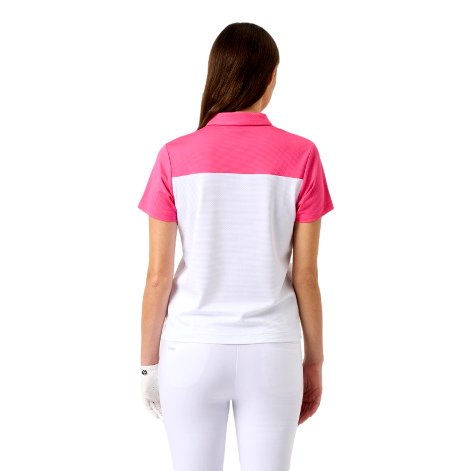 Yoke Women's Short Sleeve Golf Polo Shirt