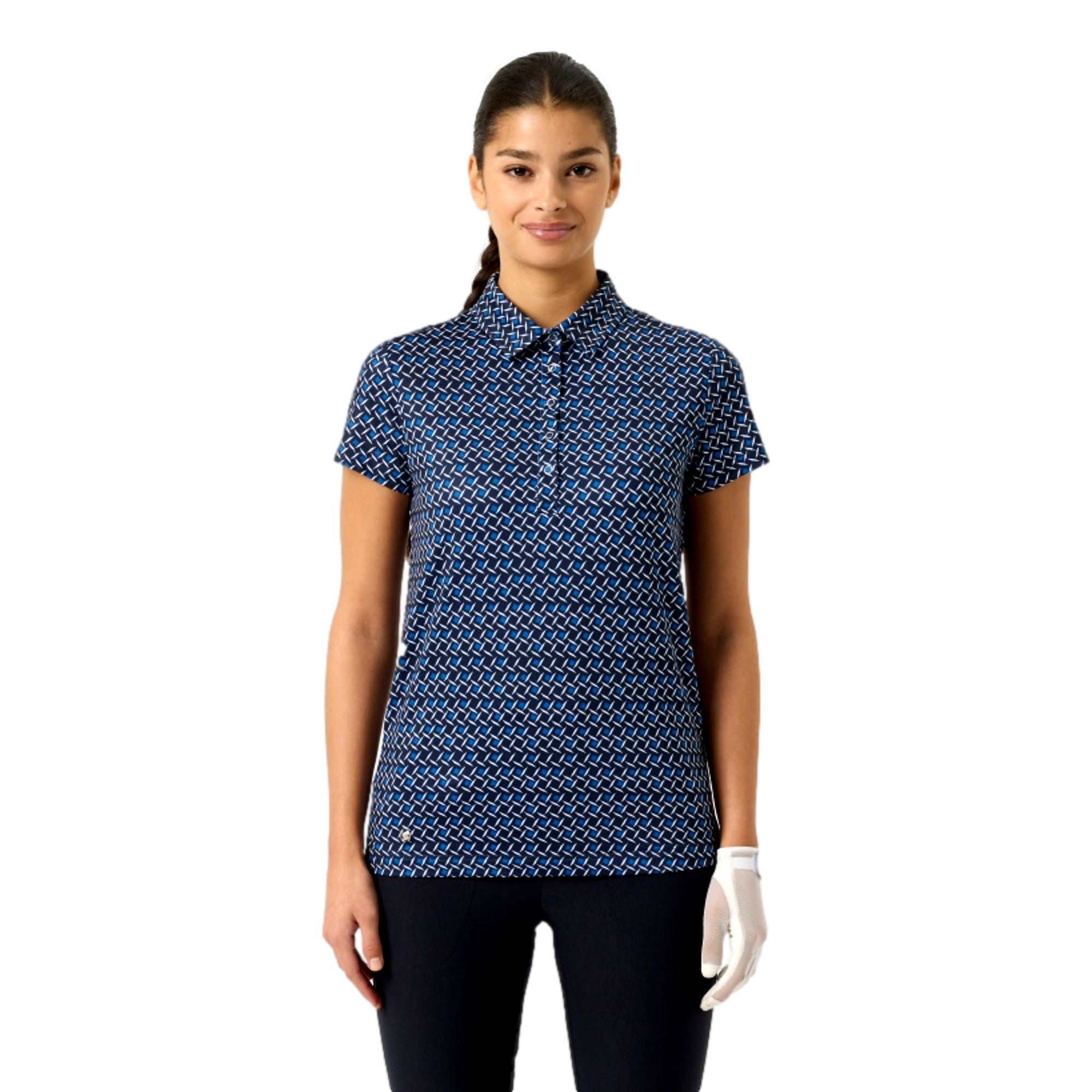 Sheermotion Women's Short Sleeve Golf Polo Shirt