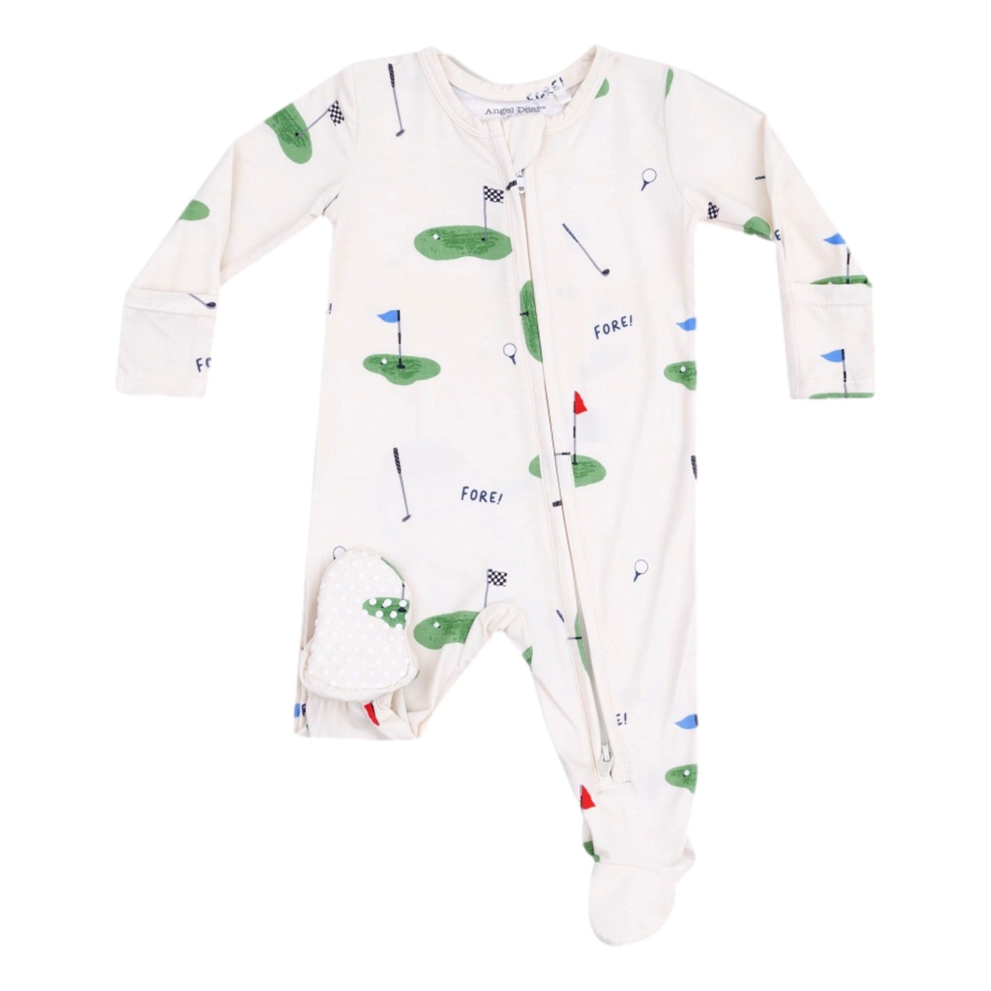 All Fore Golf  - 2 Way Zipper Footie