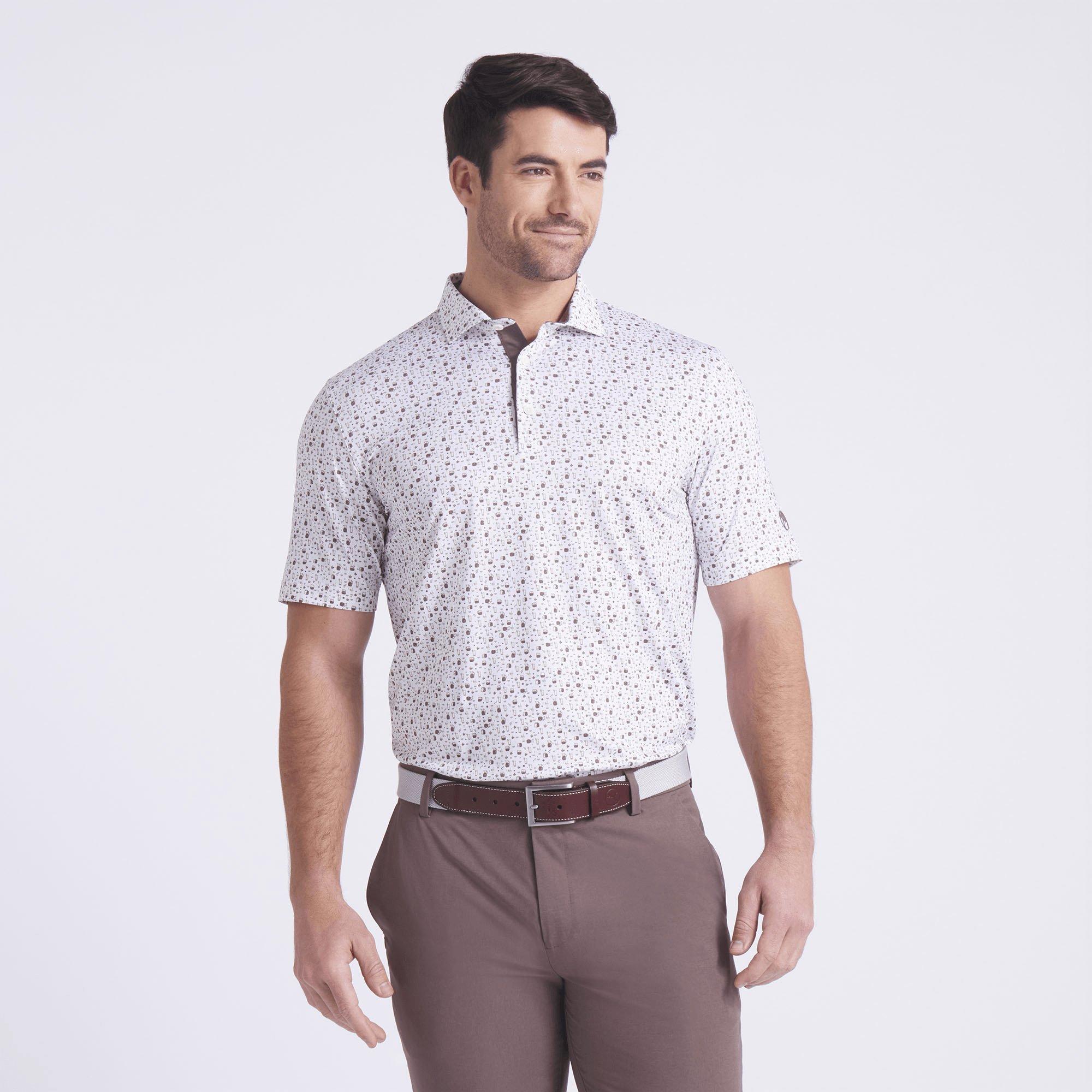 Puma X AP Tea Time Men's Short Sleeve Golf Polo Shirt