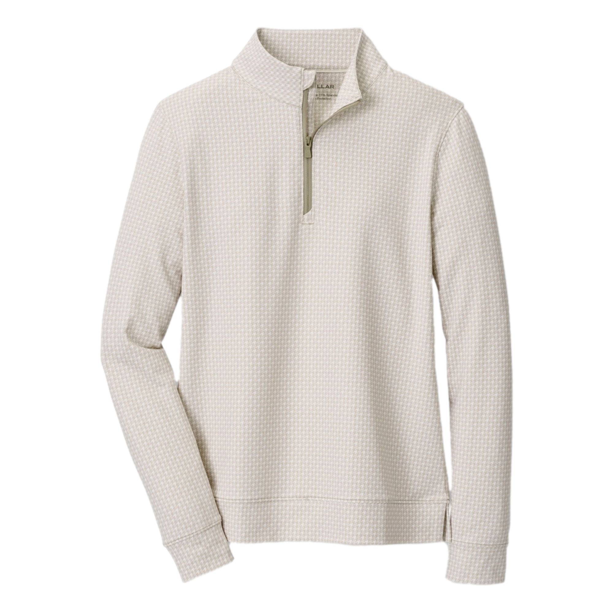 Houndstooth Print Perth Women's Golf Quarter Zip