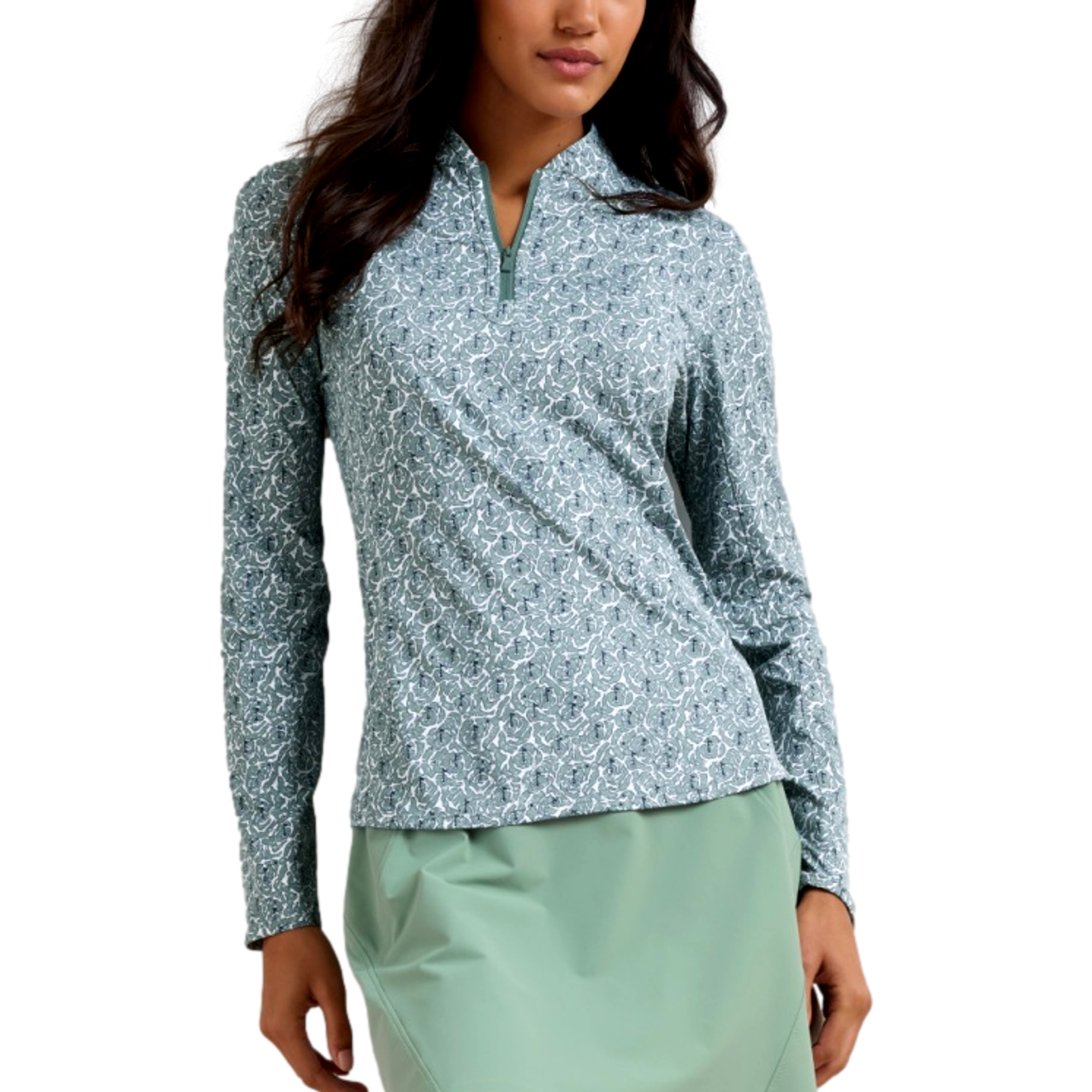 Shadebreak on the Green Women's Golf Quarter Zip | PGA TOUR Superstore