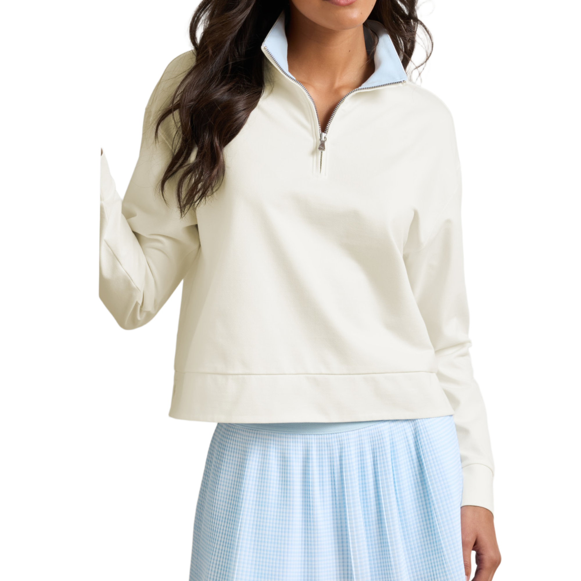 Coolspun Lite Cotton Women's Golf Quarter Zip
