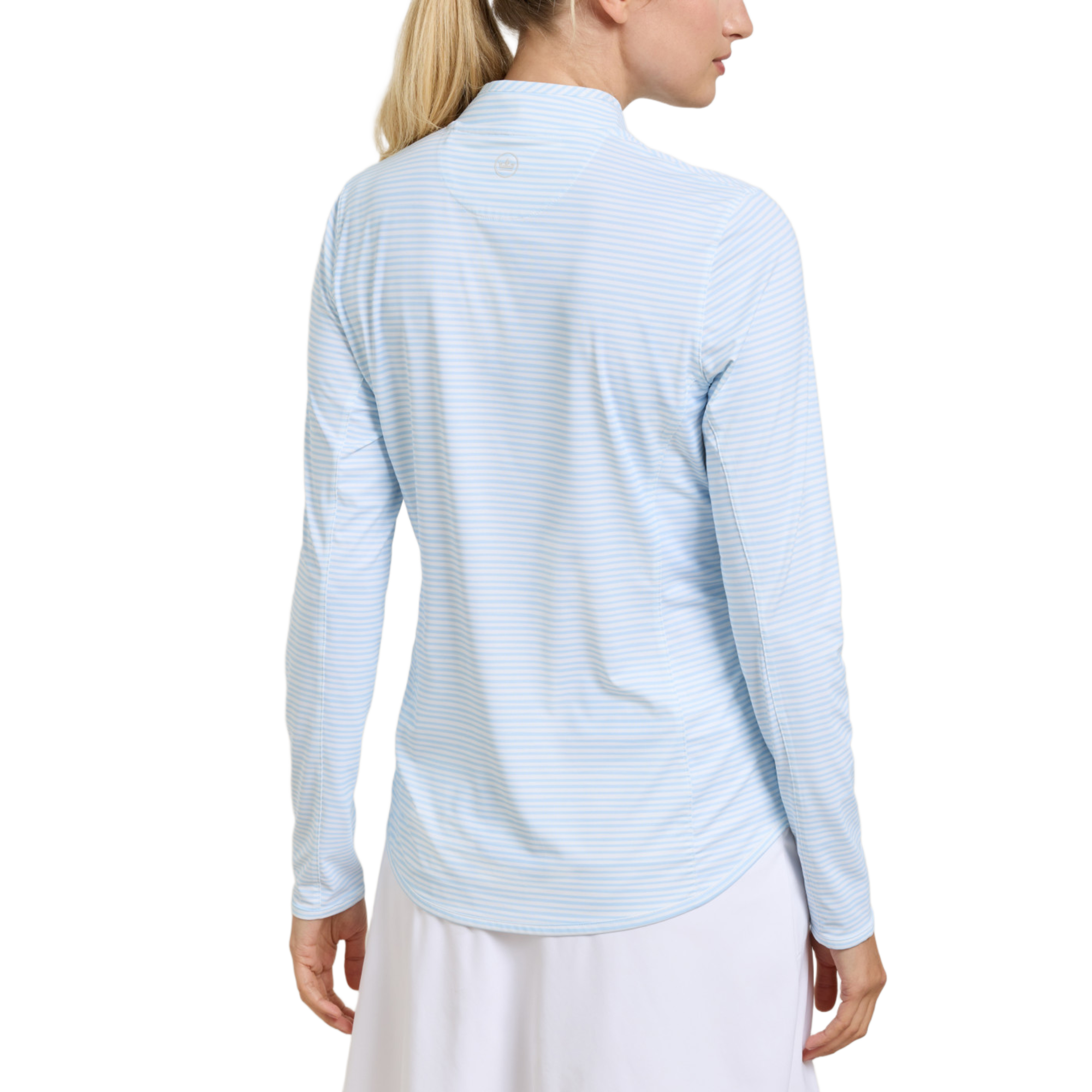 Shadebreak Bunker Stripes Women's Golf Quarter Zip