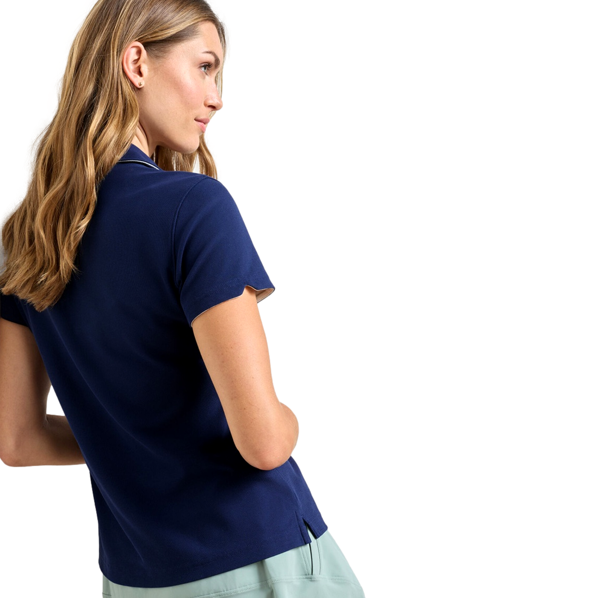 Coolspun Lite Cotton Women's Short Sleeve Golf Polo Shirt