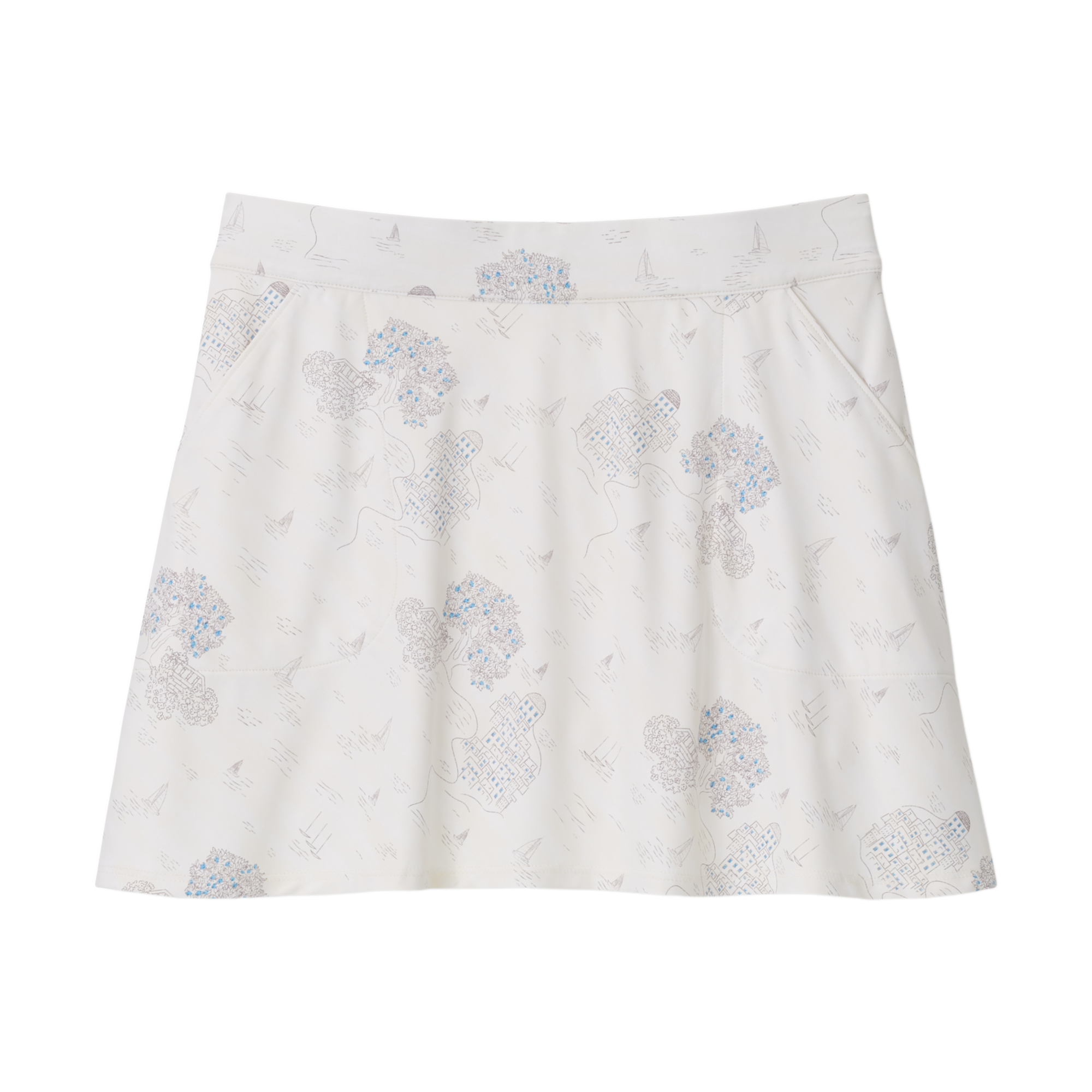 Sally Amalfi Coast  Women's 15" Golf Skort