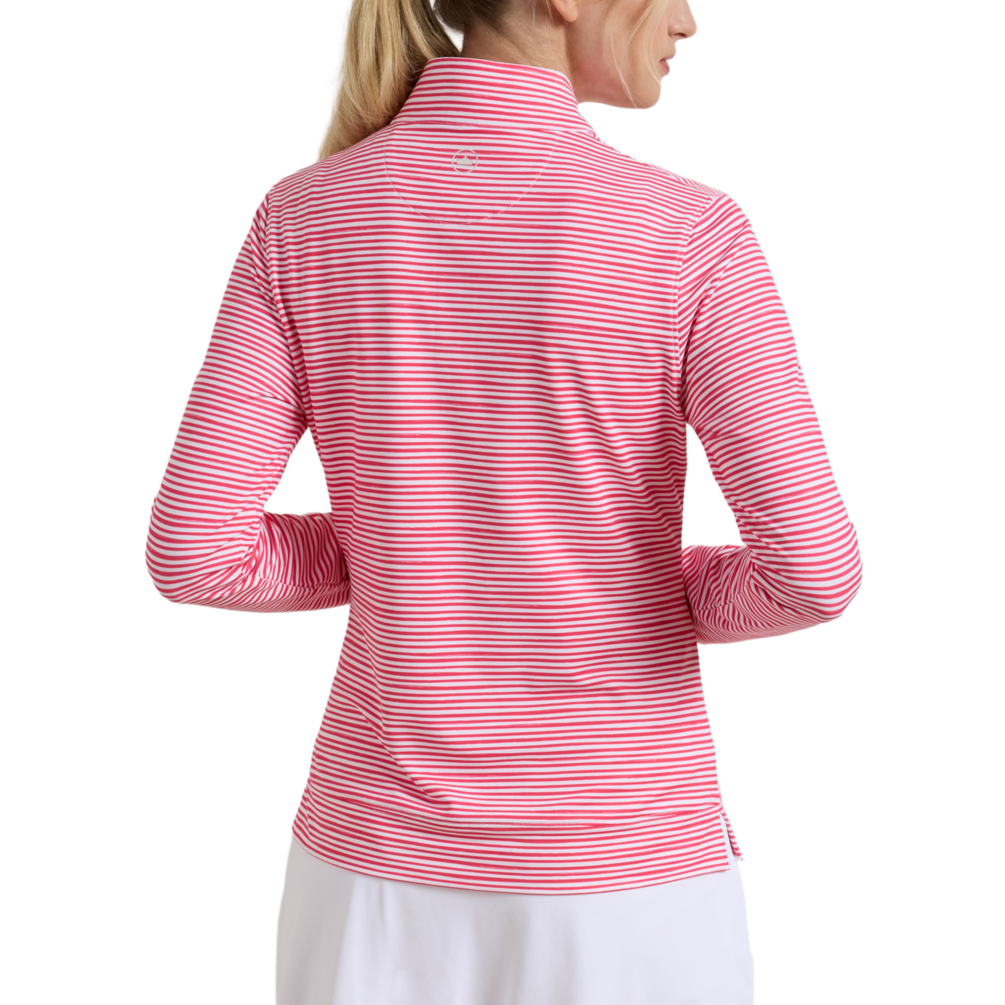 Bunker Stripes Perth Perf Women's Golf Quarter Zip