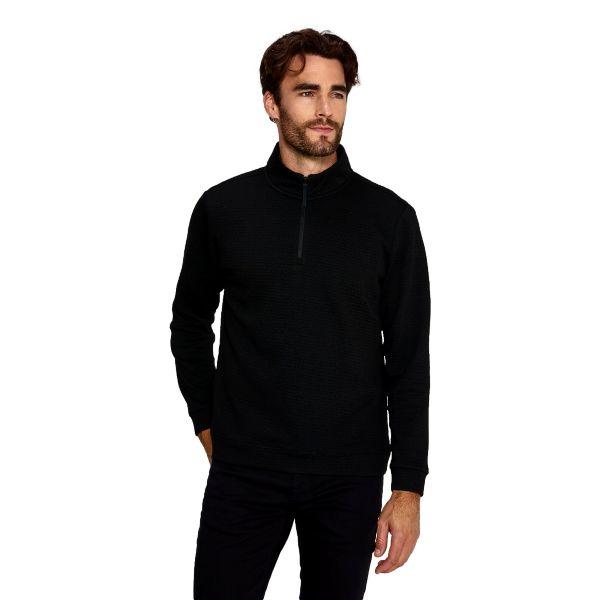 Elevate Men's Pull-Over Golf Quarter Zip