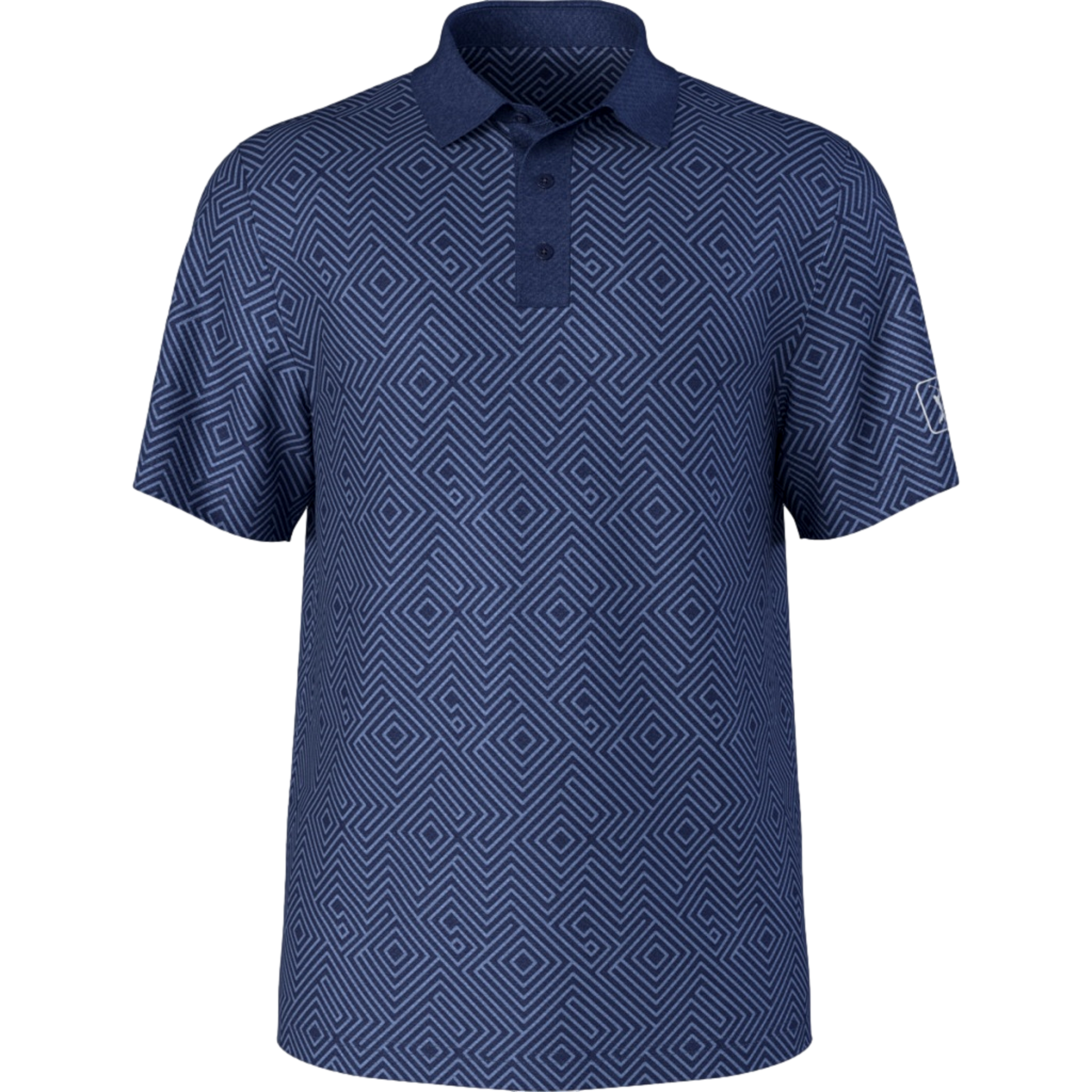 All Over Novelty Printed Boys Golf Polo Shirt