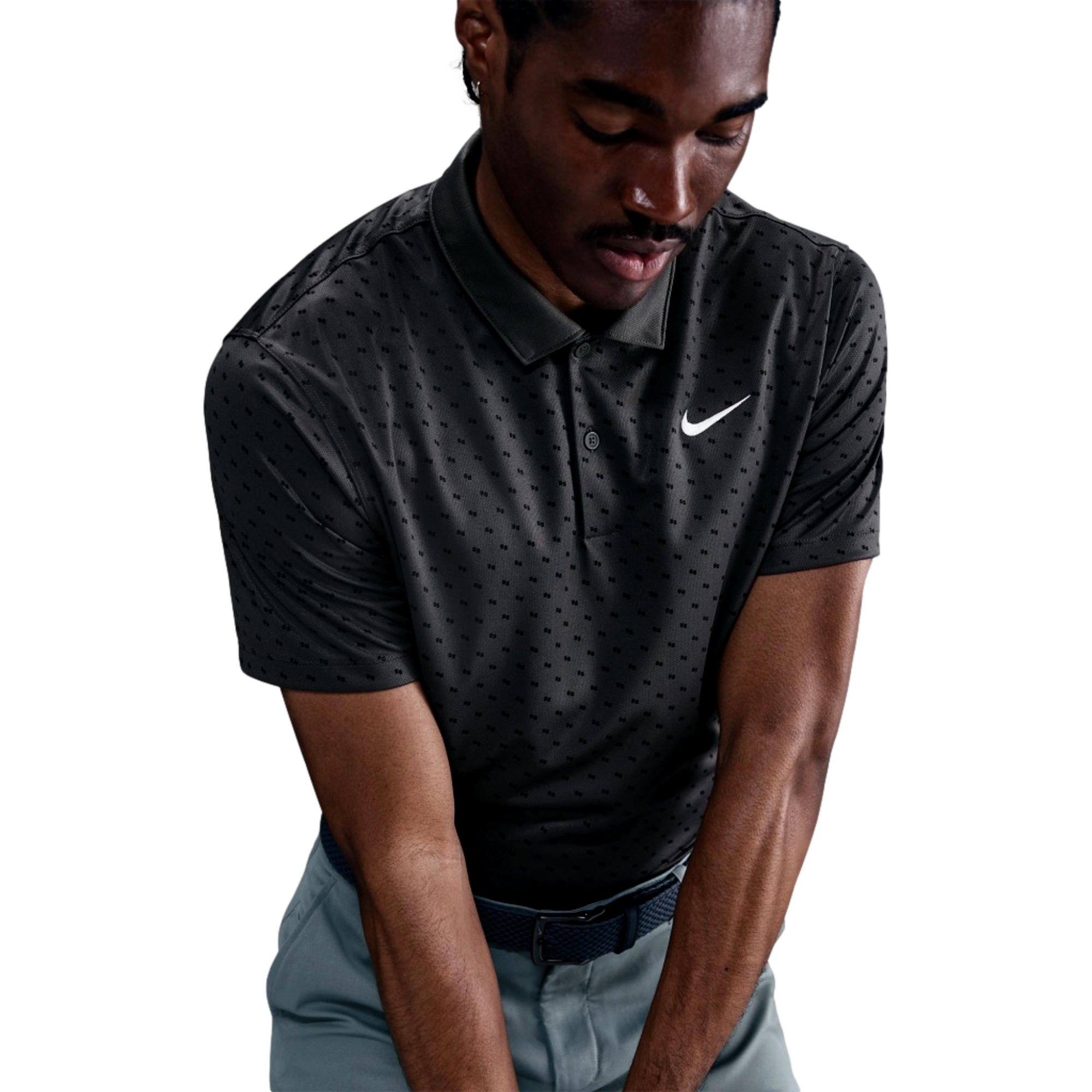 Nike Dri-Fit Victory+ Men's Printed Short Sleeve Golf Polo Shirt