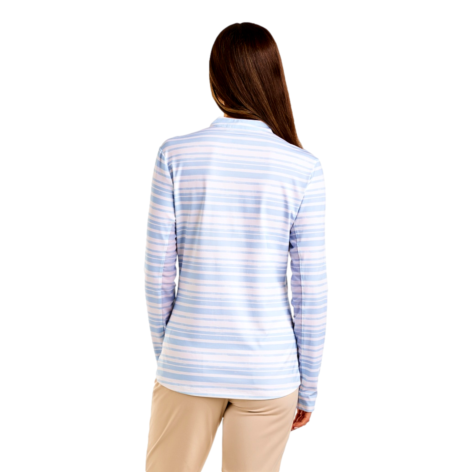 Savanna Mockneck Women's Long Sleeve Golf Shirt