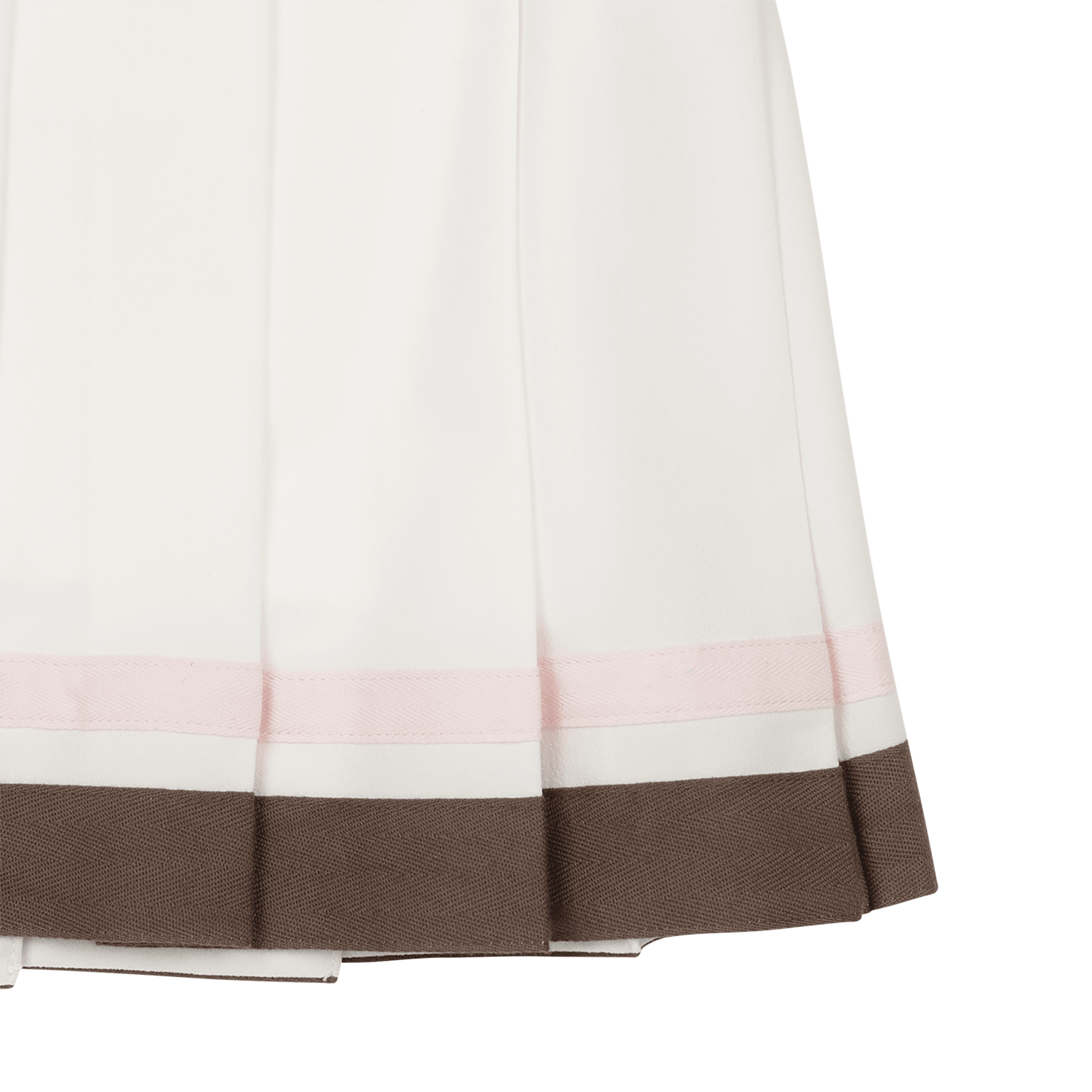 Color Tipping Pleat Women's Golf Skort