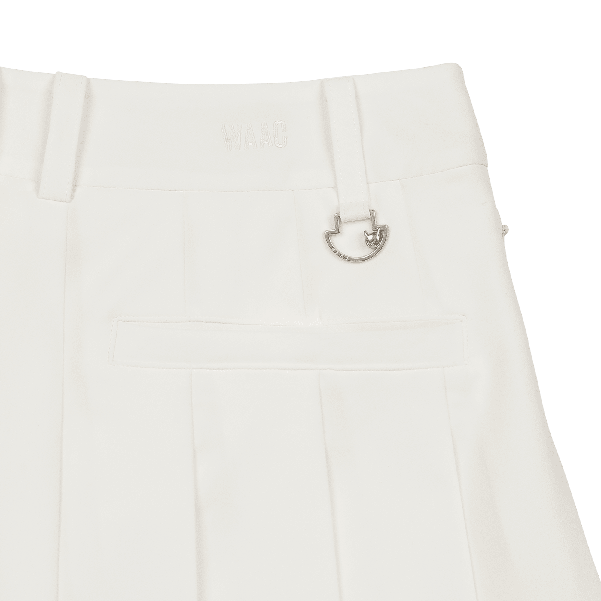 Color Tipping Pleat Women's Golf Skort