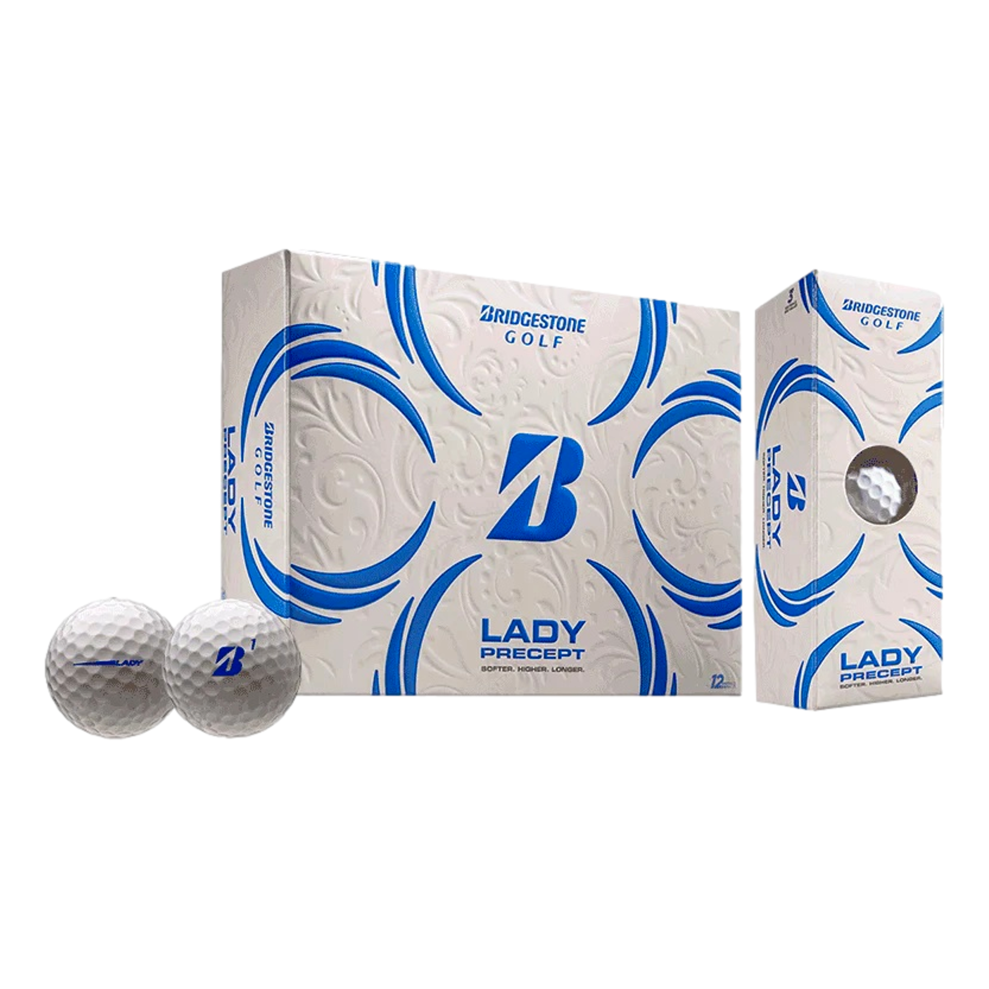 Lady Precept White - Personalized Golf Balls