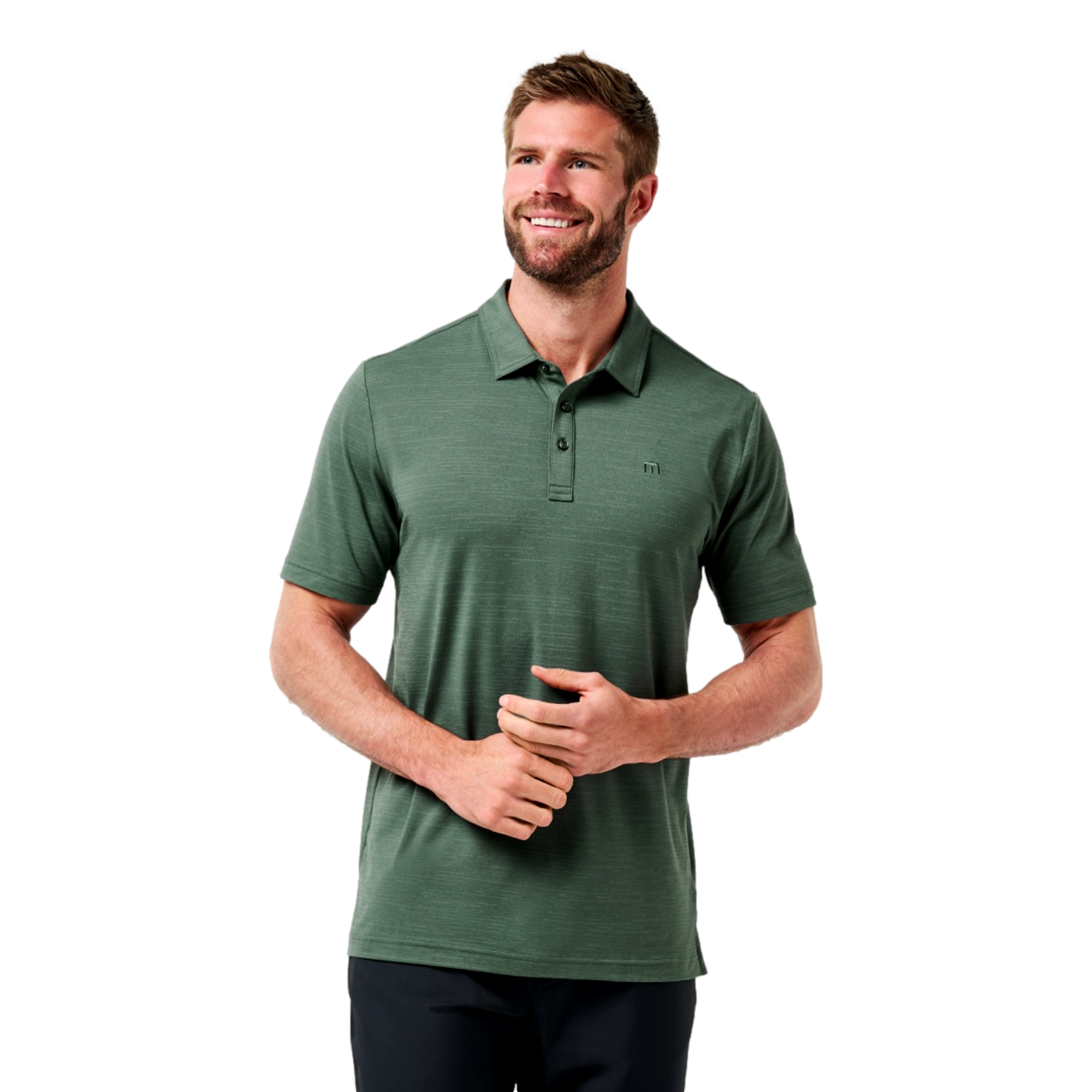 The Heater Men's Short Sleeve Golf Polo Shirt