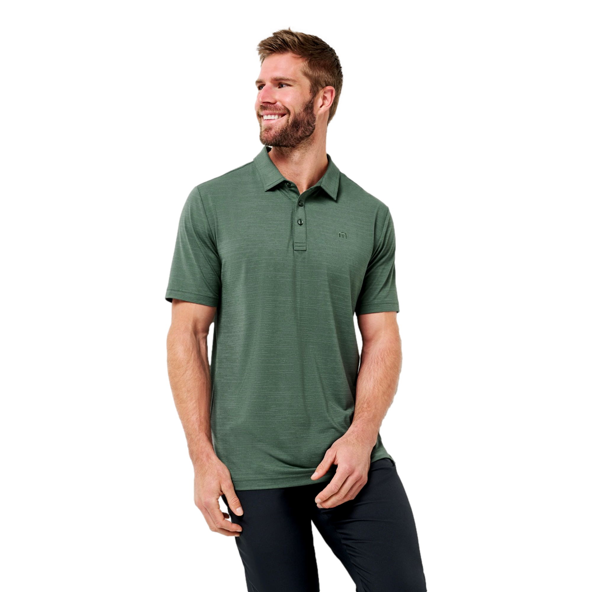 The Heater Men's Short Sleeve Golf Polo Shirt
