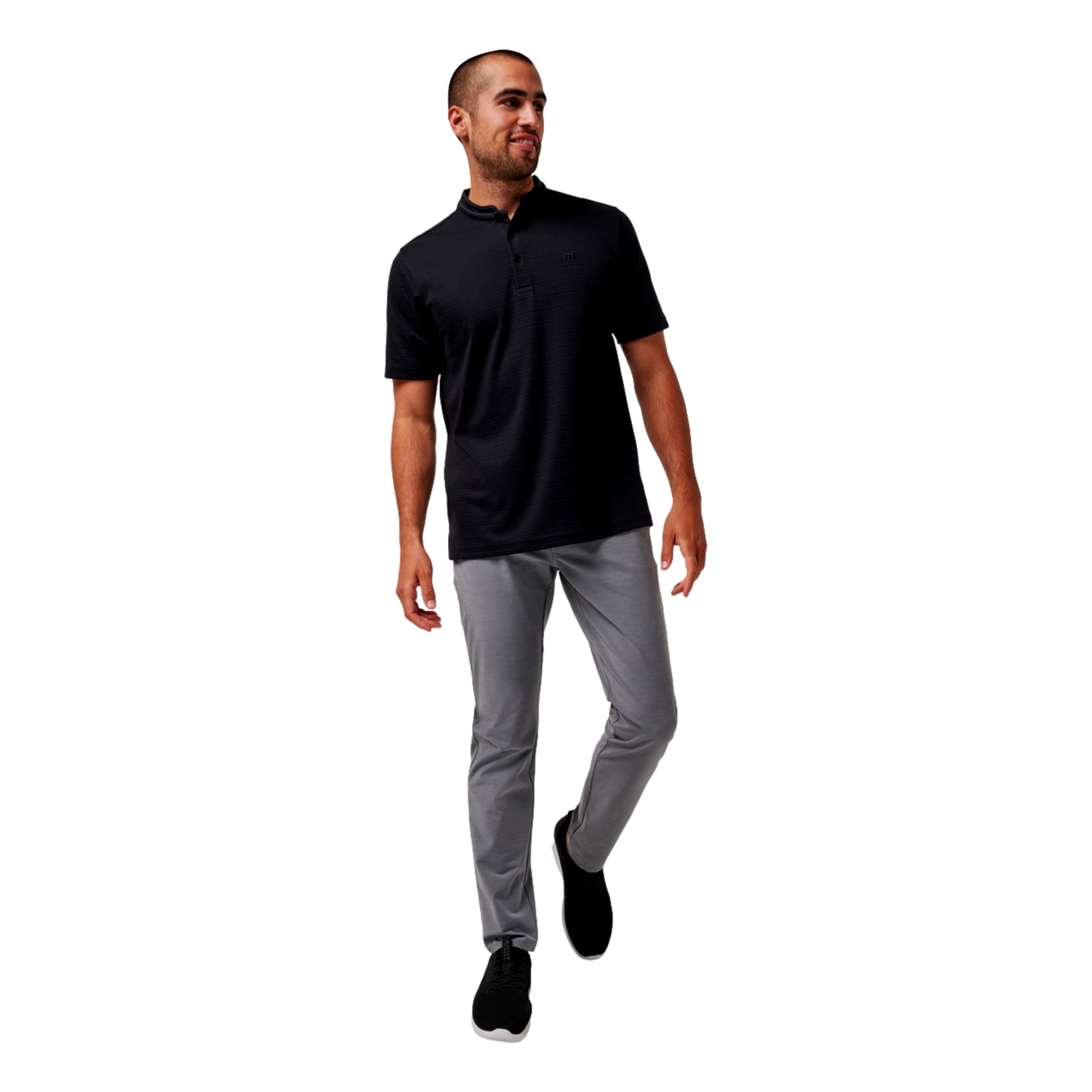 Sunny Days Ahead Men's Short Sleeve Golf Polo Shirt