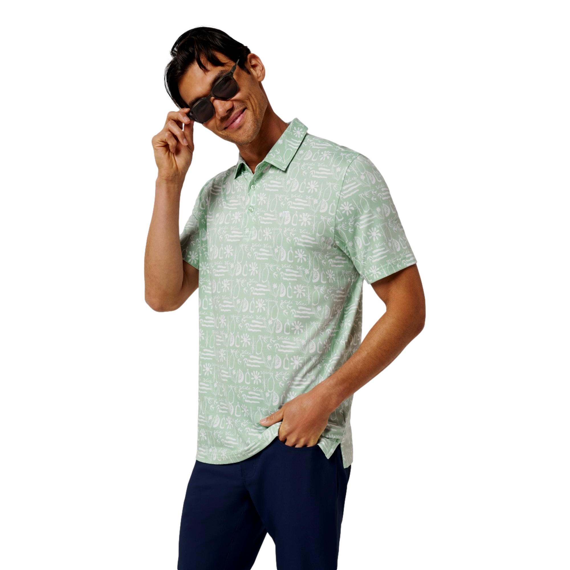 Featherweight Cabana Men's Golf Polo