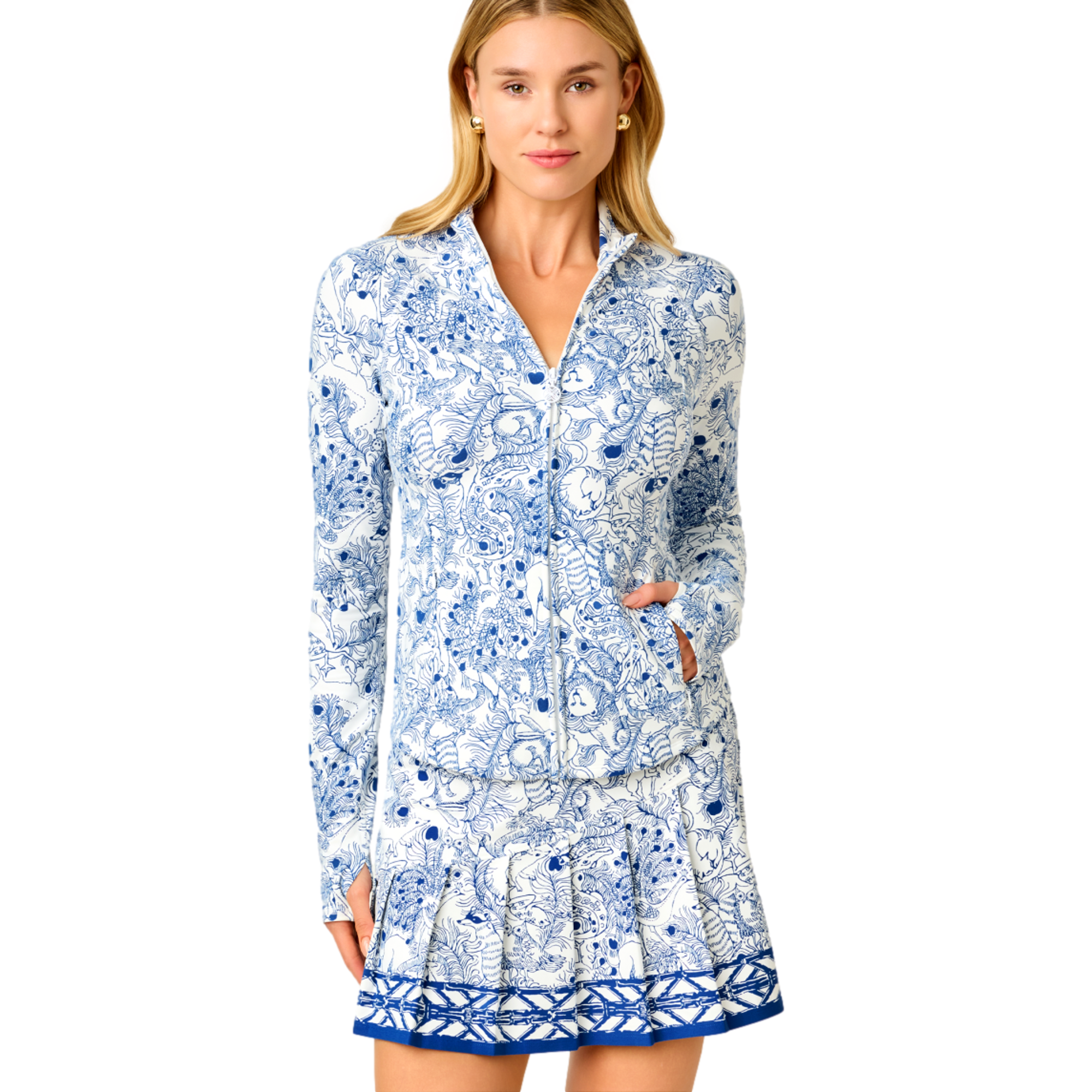 Barbados Women's Full Zip Golf Jacket