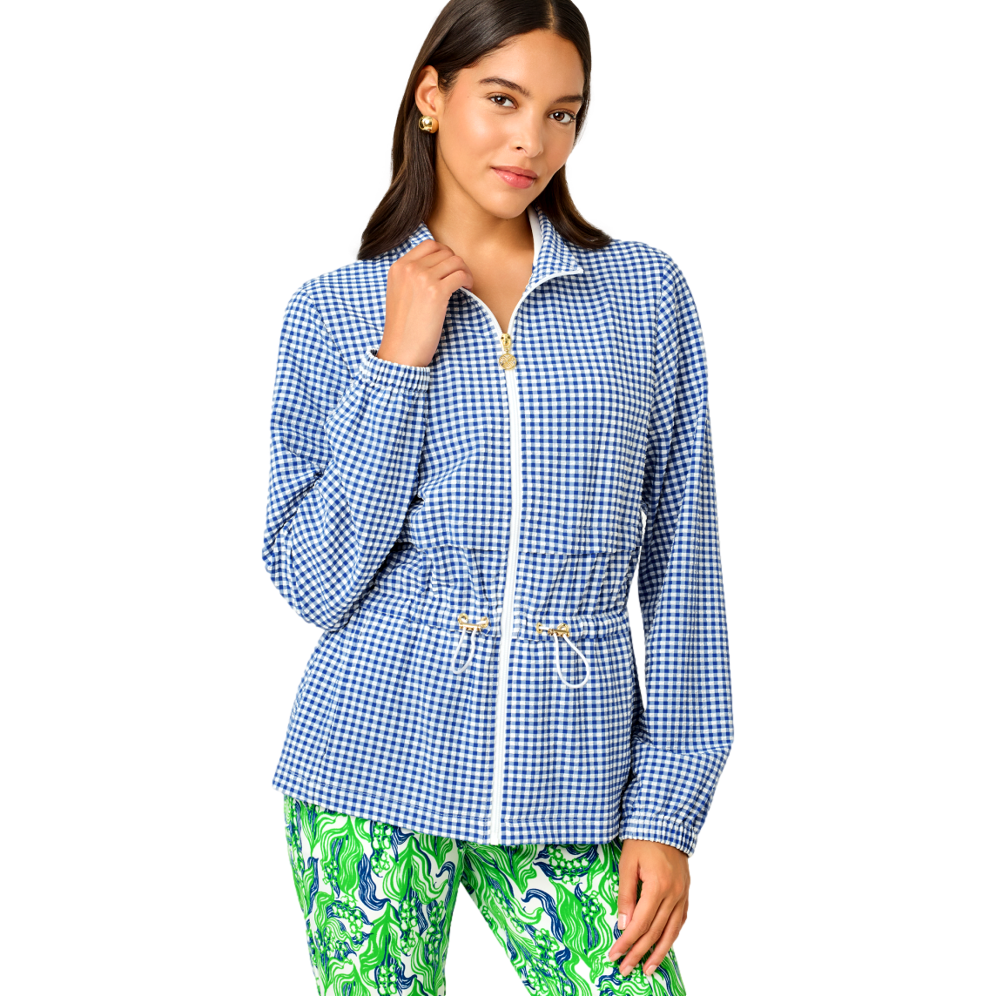 Lilly Pulitzer Romily Performance Women's Full Zip Golf Jacket