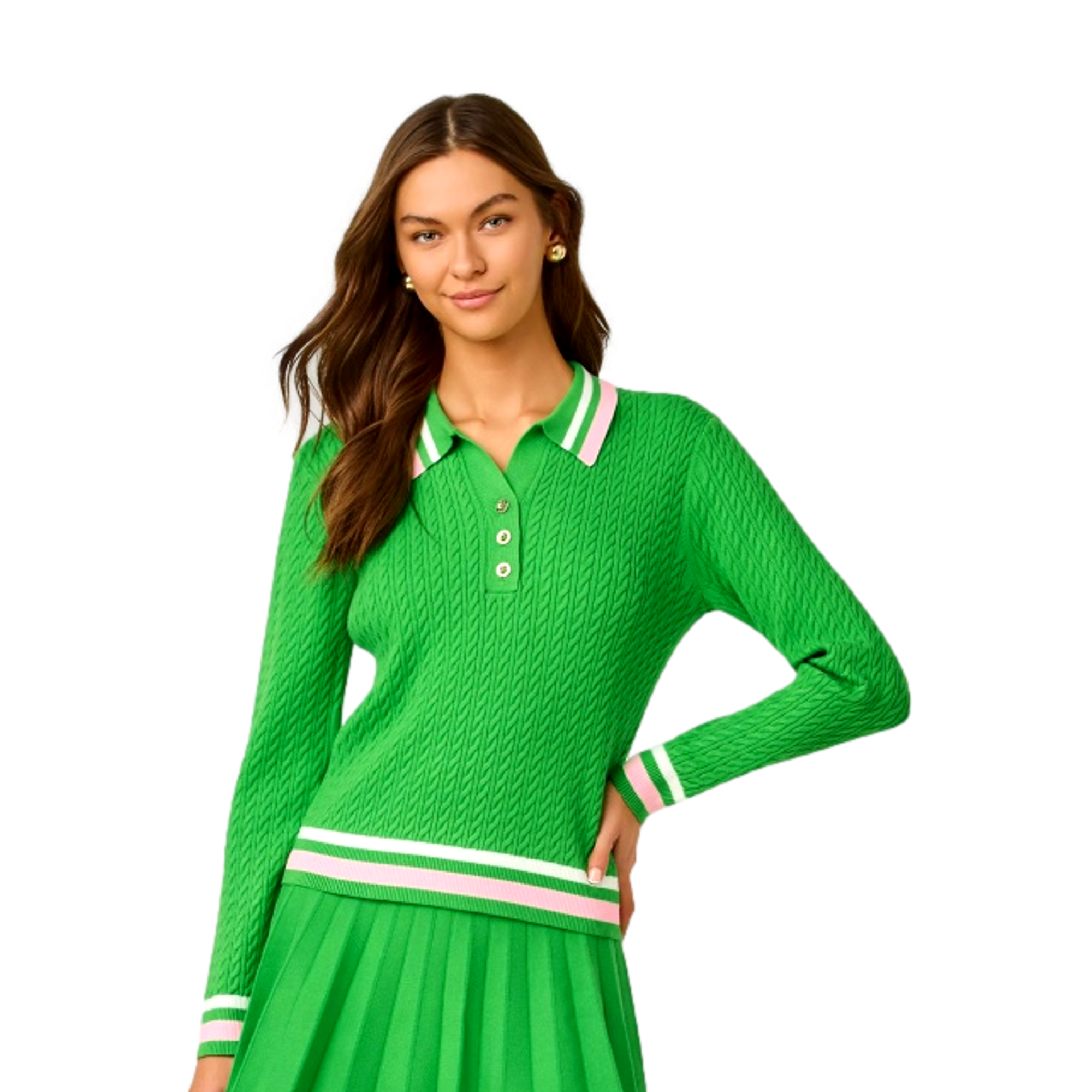 Suzzette Women's Golf Sweater