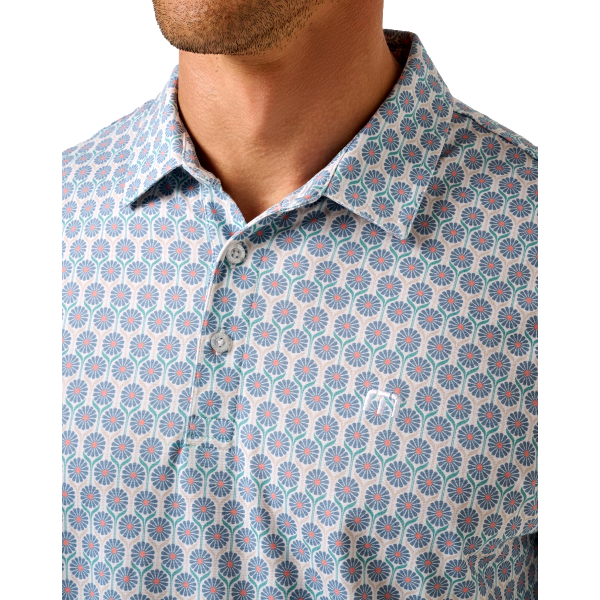 Paradise Performance Jersey Men's Golf Polo Shirt