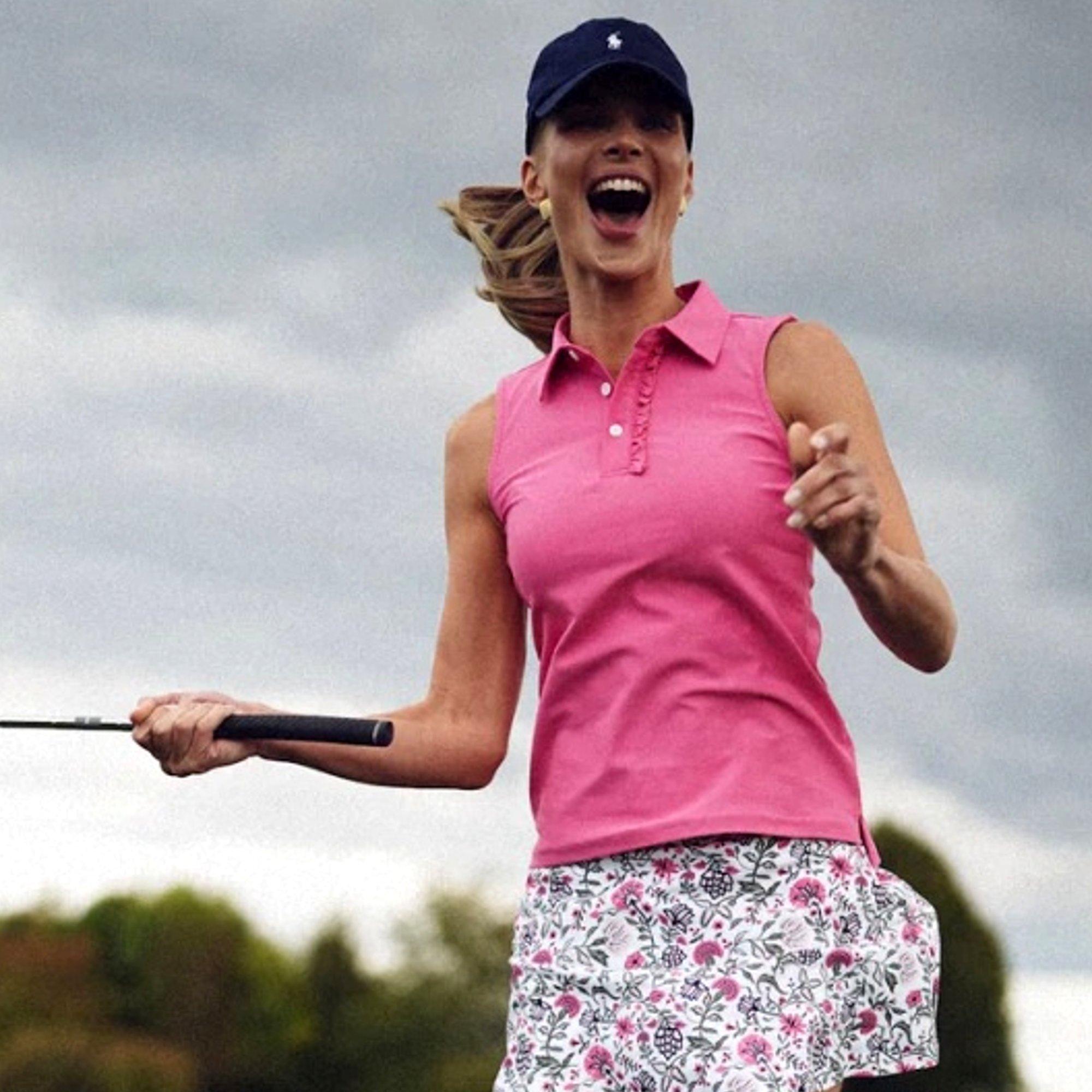 Alice Ruffle 2.0 Women's Sleeveless Golf Polo Shirt