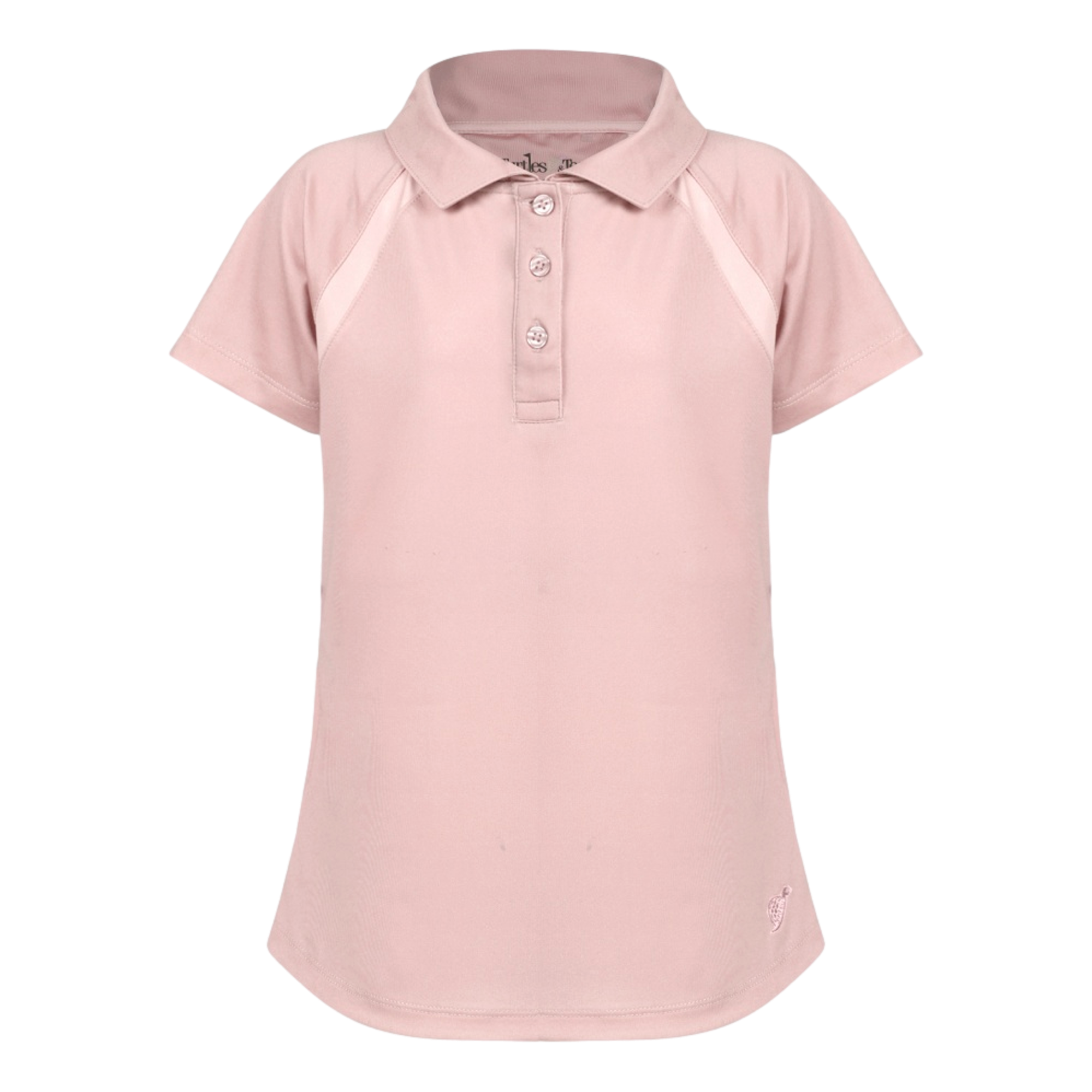 Girls Reagan Cap Short Sleeve Golf Polo Shirt