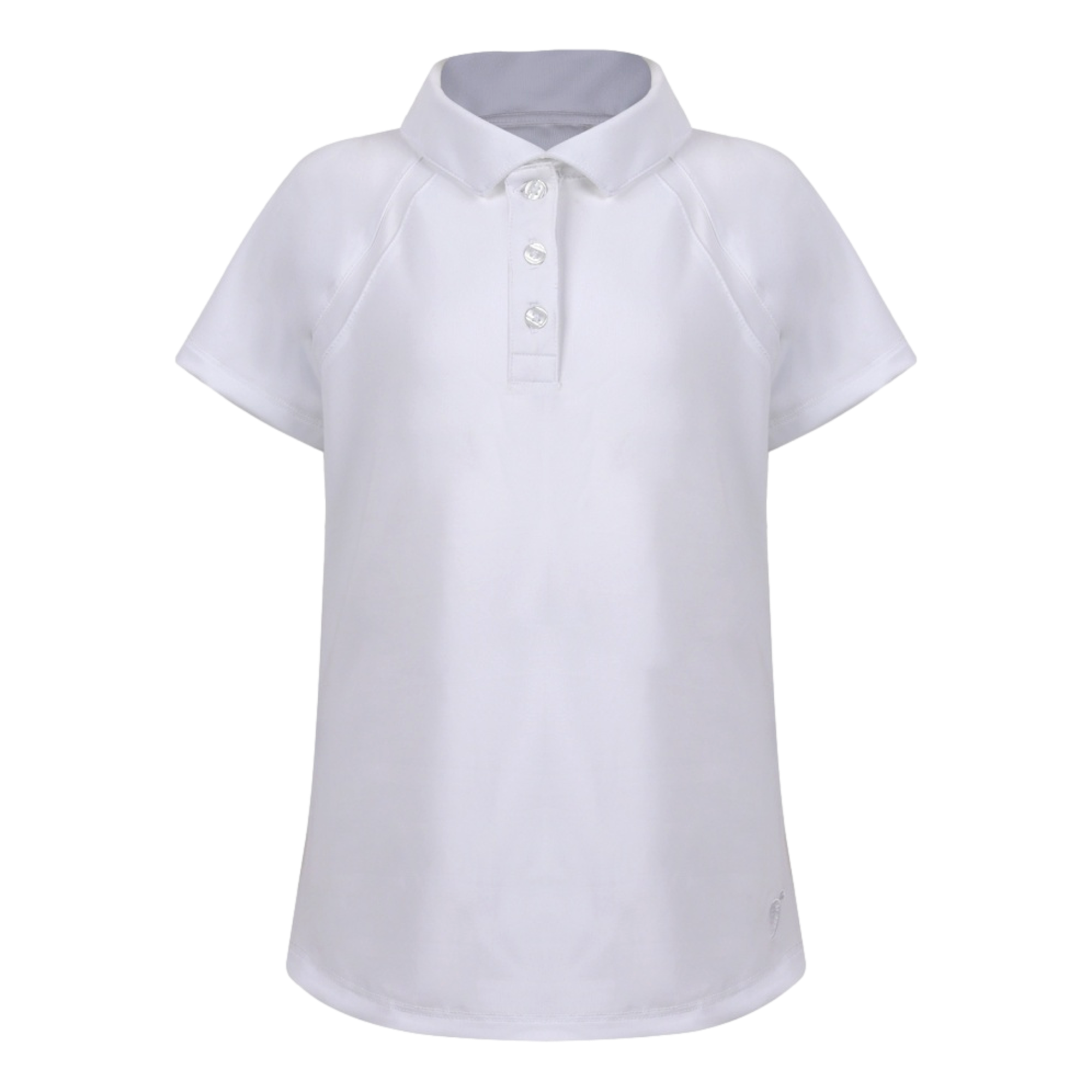 Girls Reagan Cap Short Sleeve Golf Polo Shirt