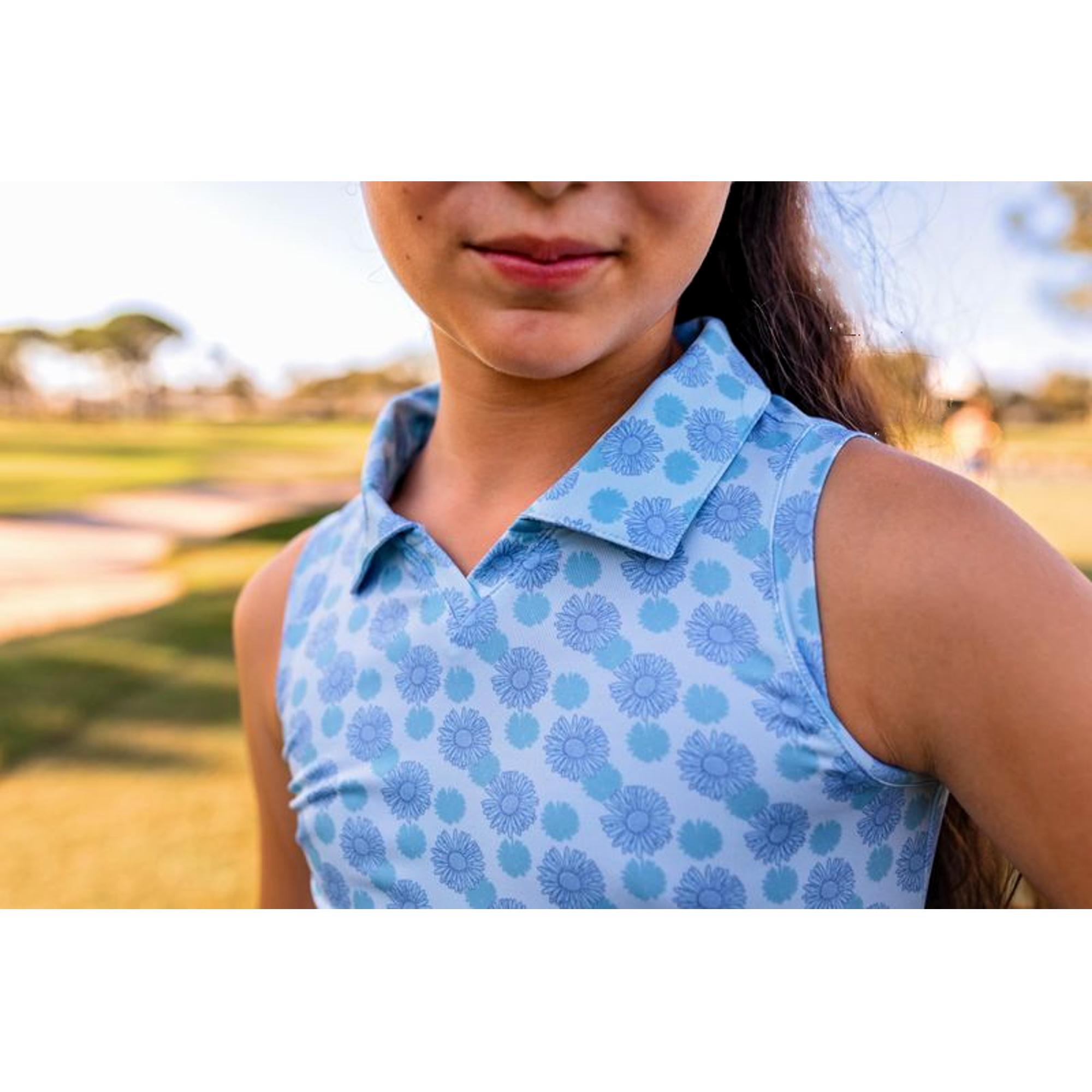 Girls Karmen Sleeveless Golf Dress