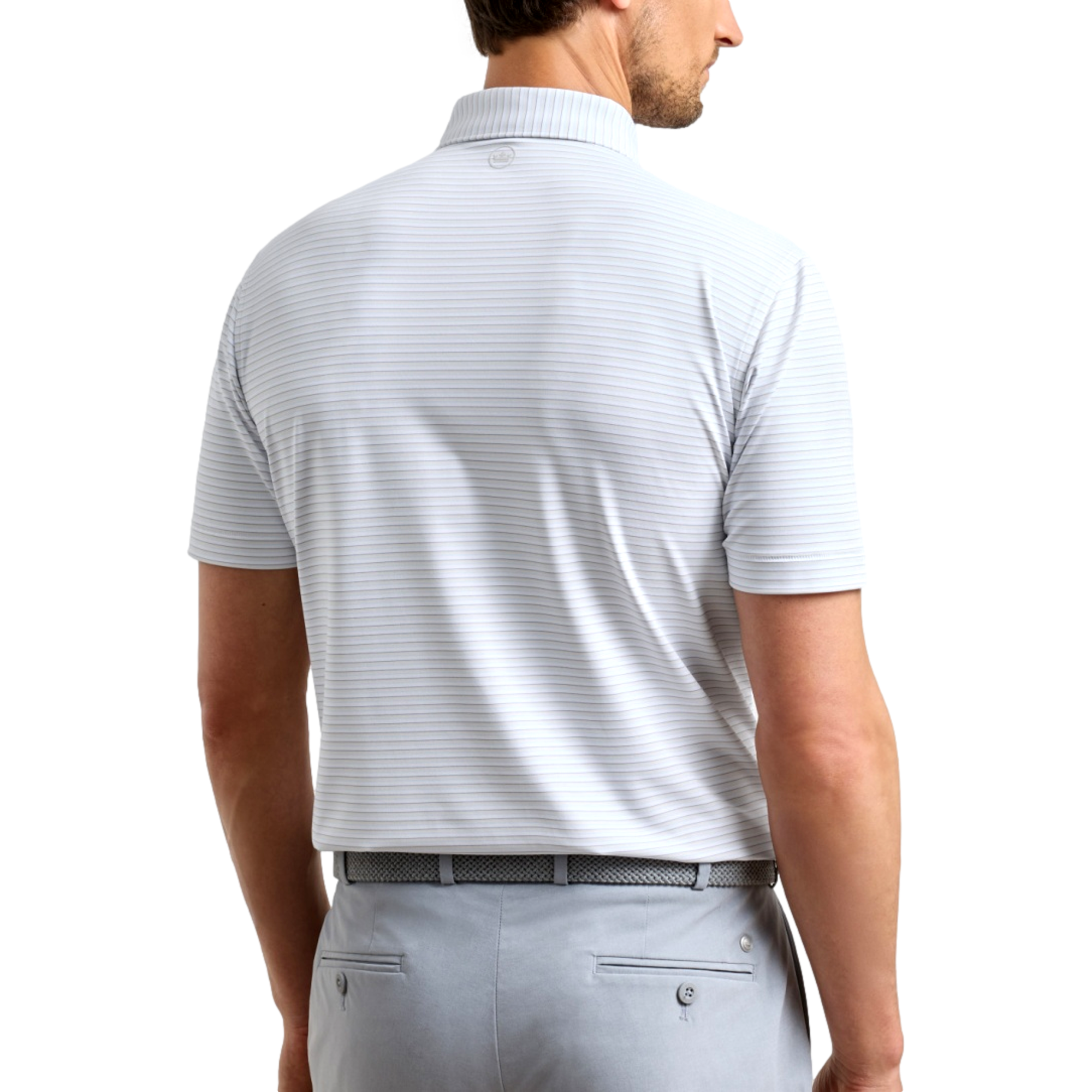 Echo Performance Jersey Men's Golf Polo Shirt