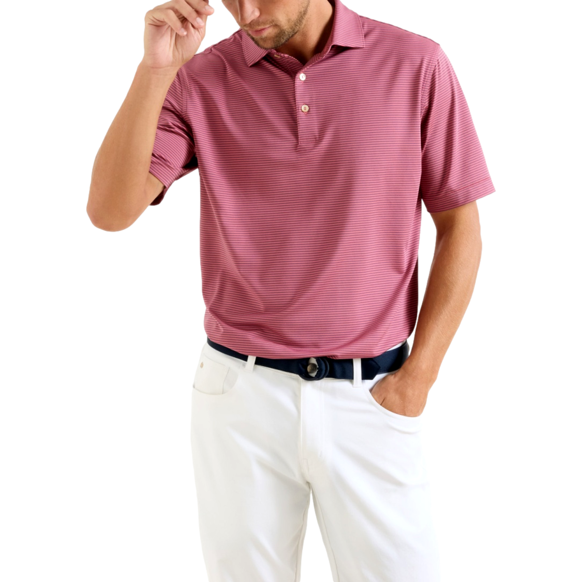 Bolt Performance Jersey Men's Golf Polo Shirt