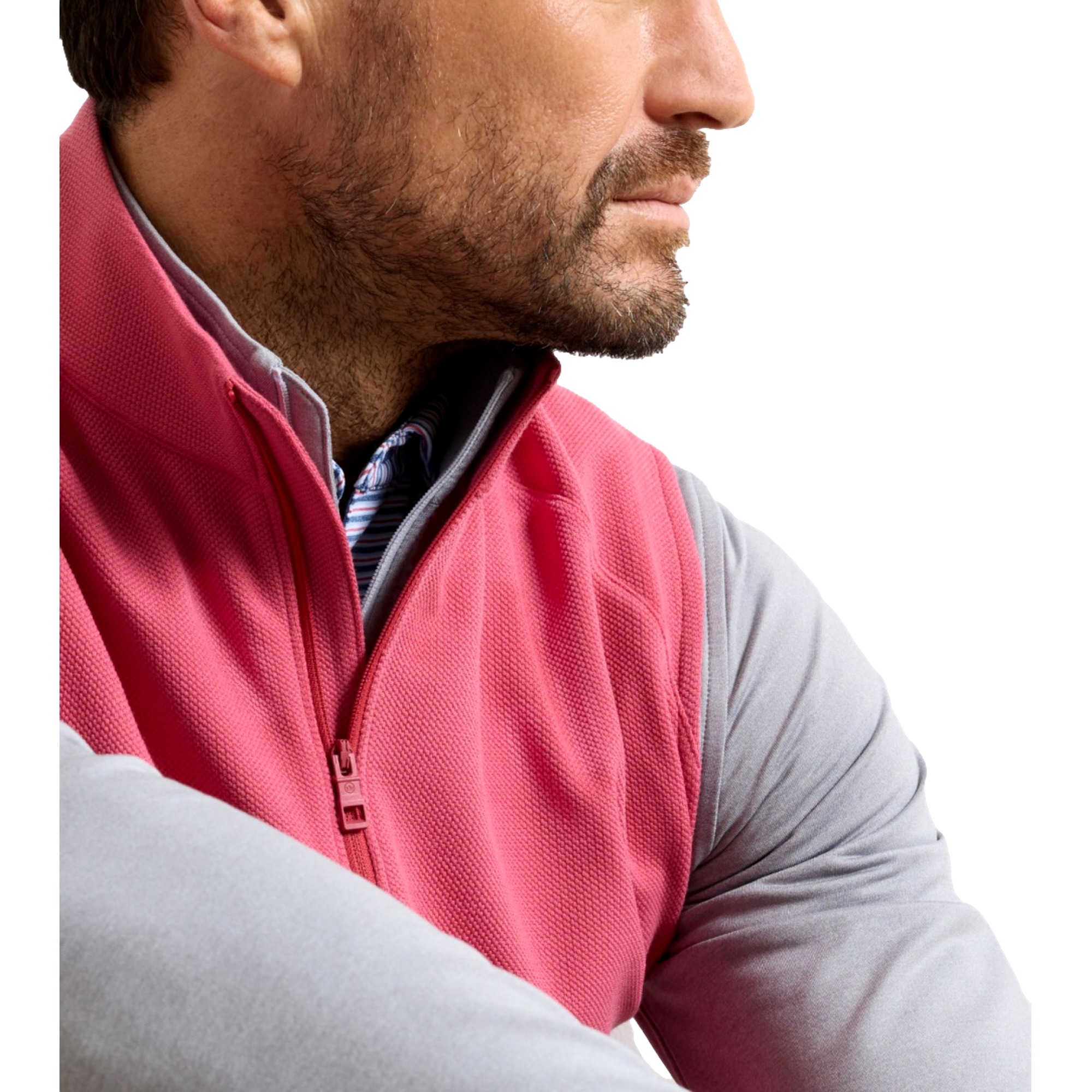 Cradle Pique Performance Men's Golf Vest