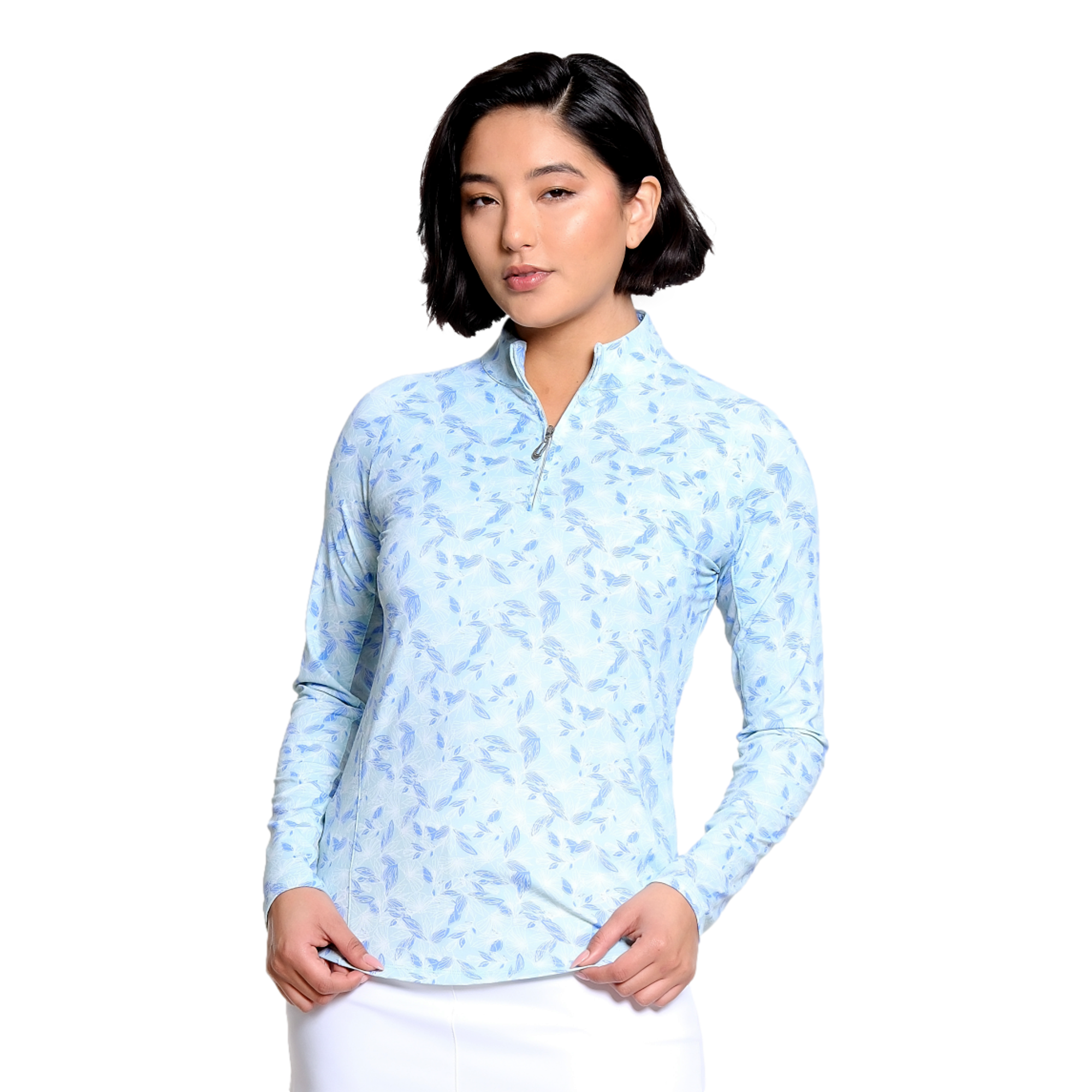 Tempo Mockneck Women's Golf Quarter Zip