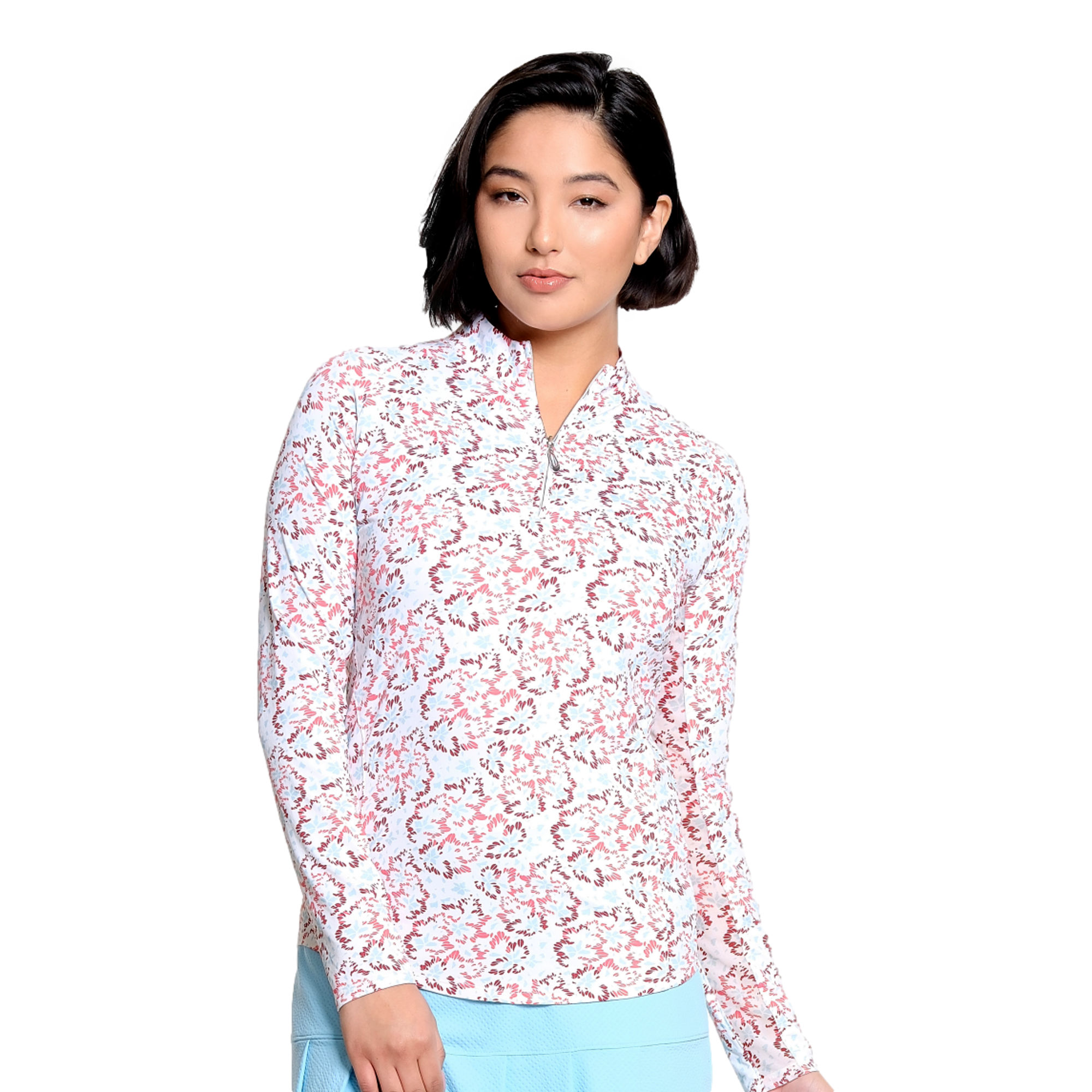 Tempo Mockneck Women's Golf Quarter Zip