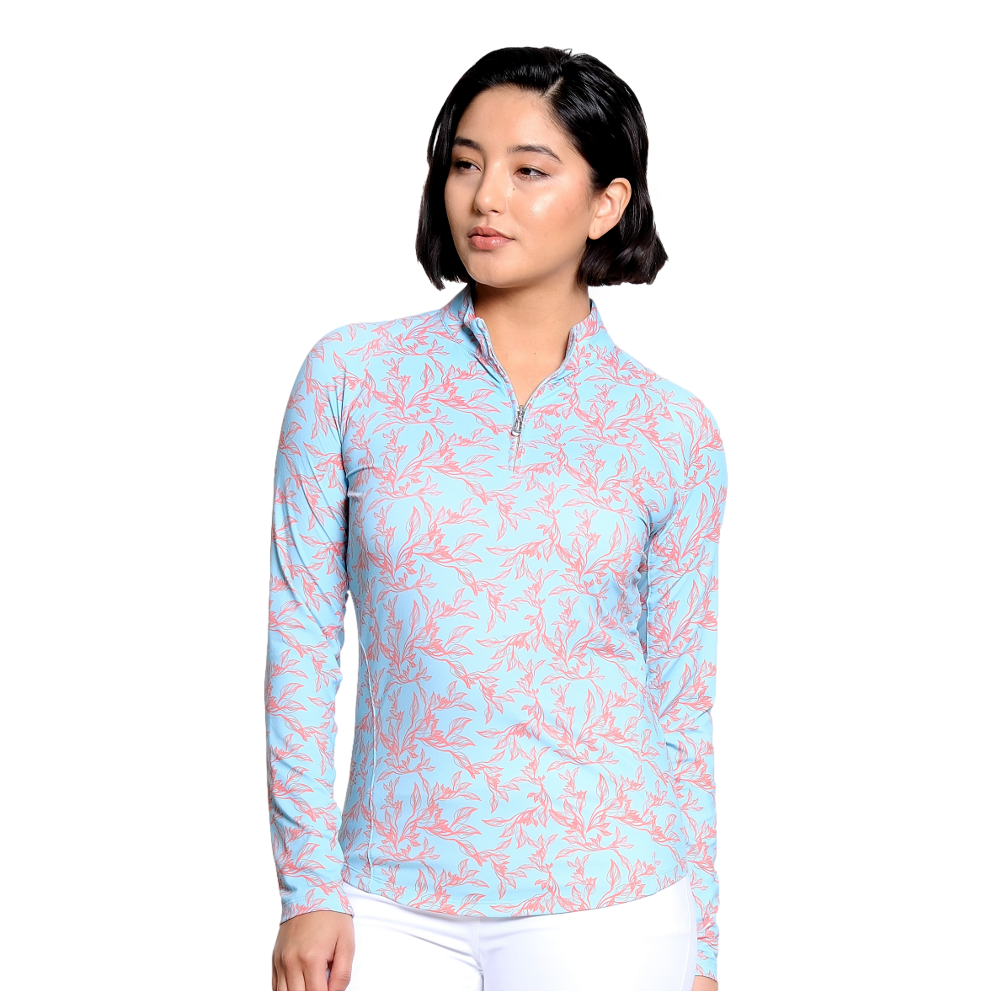 Tempo Mockneck Women's Golf Quarter Zip
