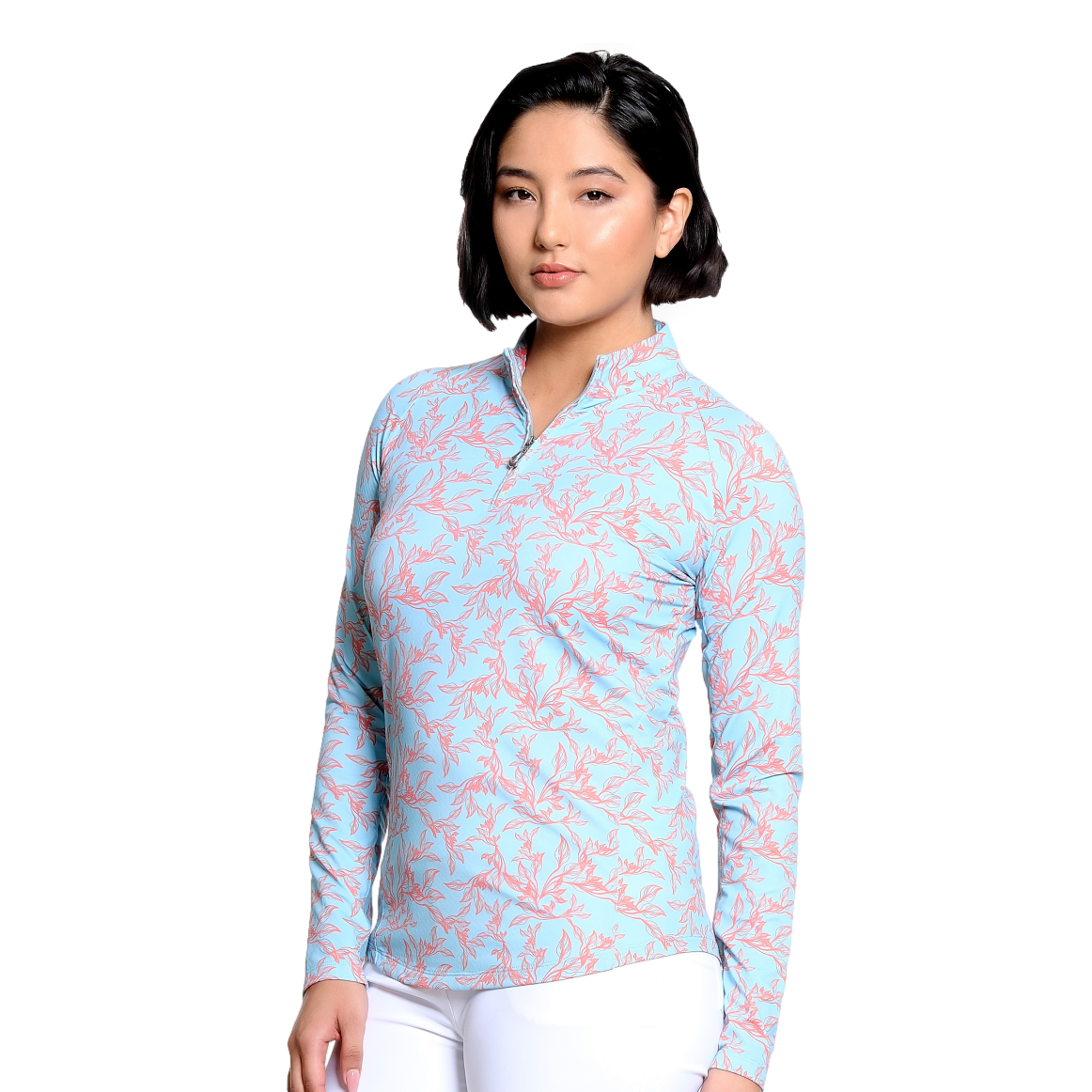 Tempo Mockneck Women's Golf Quarter Zip