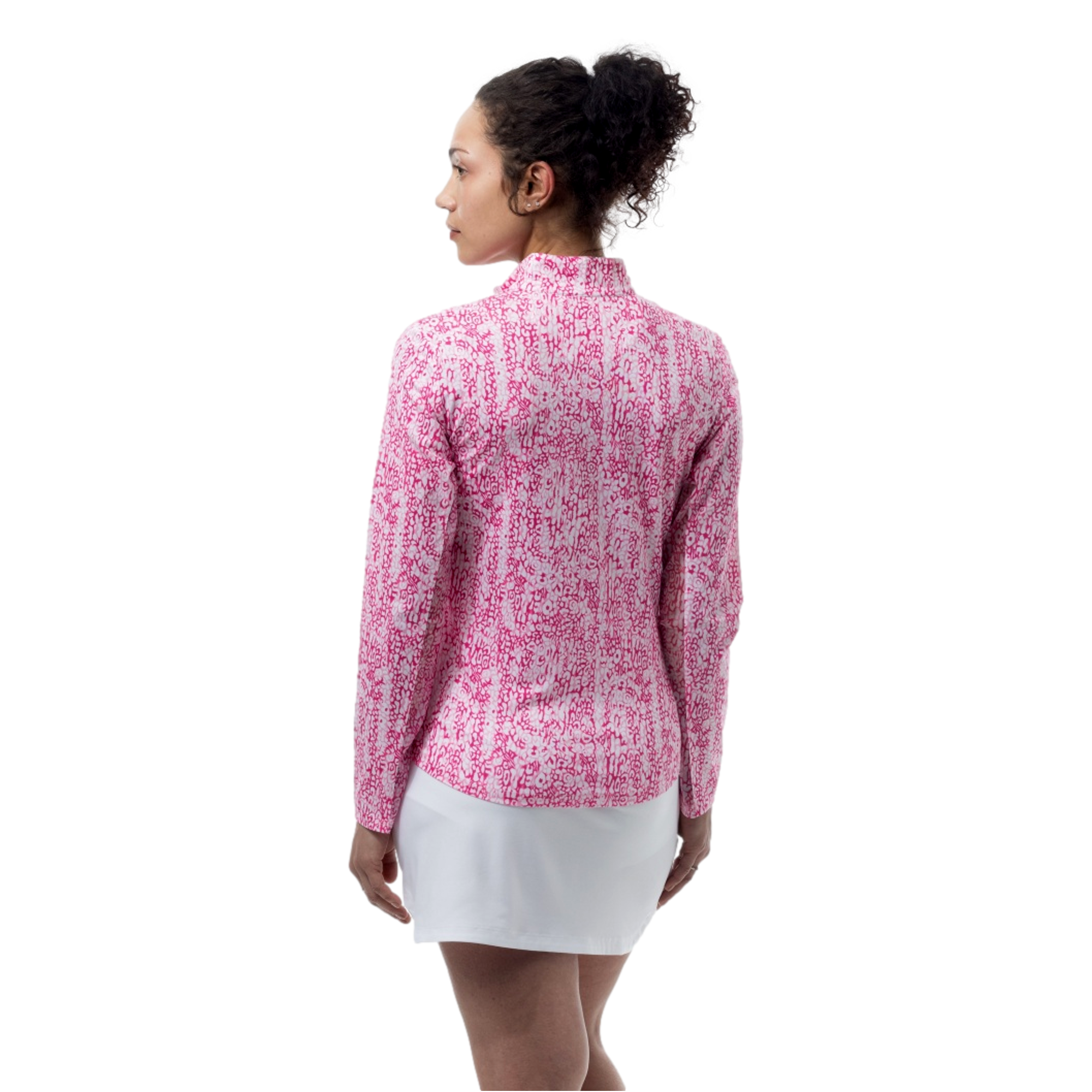 Zanzibar Animal Women's Golf Quarter Zip
