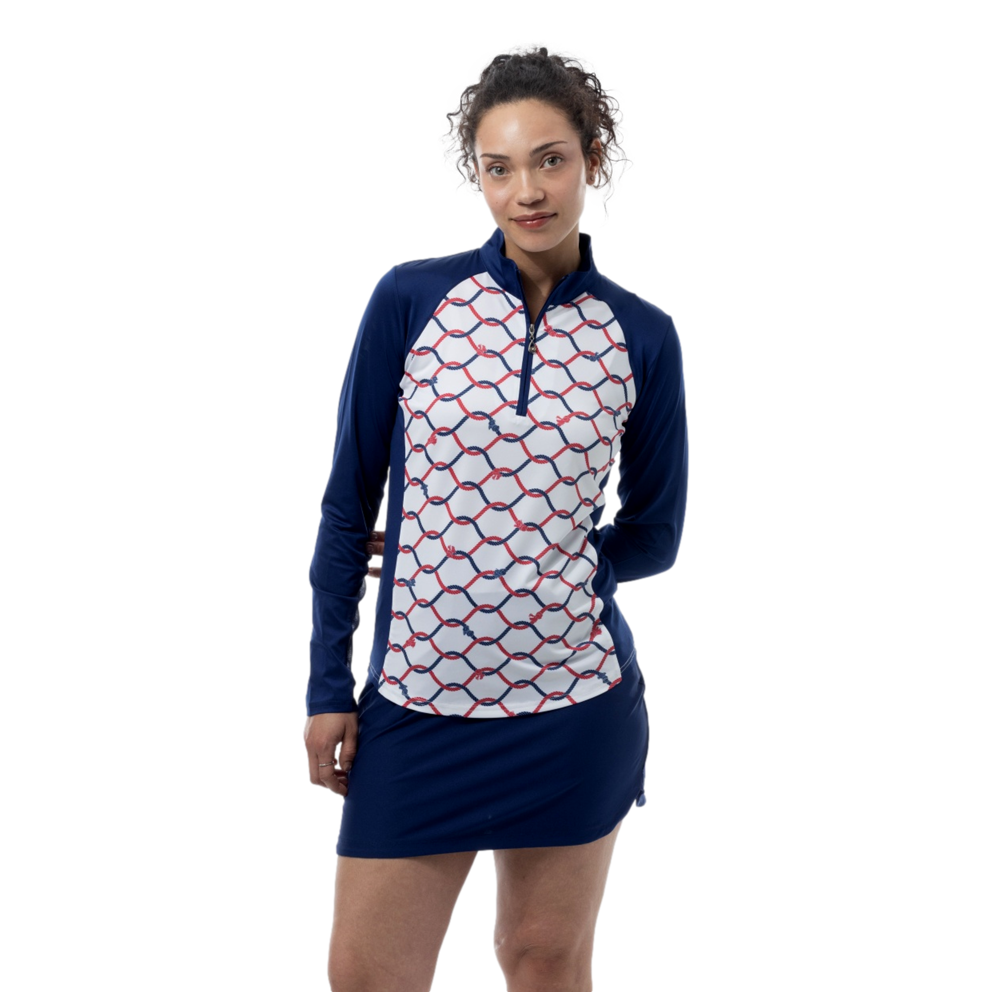 What Knot Women's Golf Quarter Zip