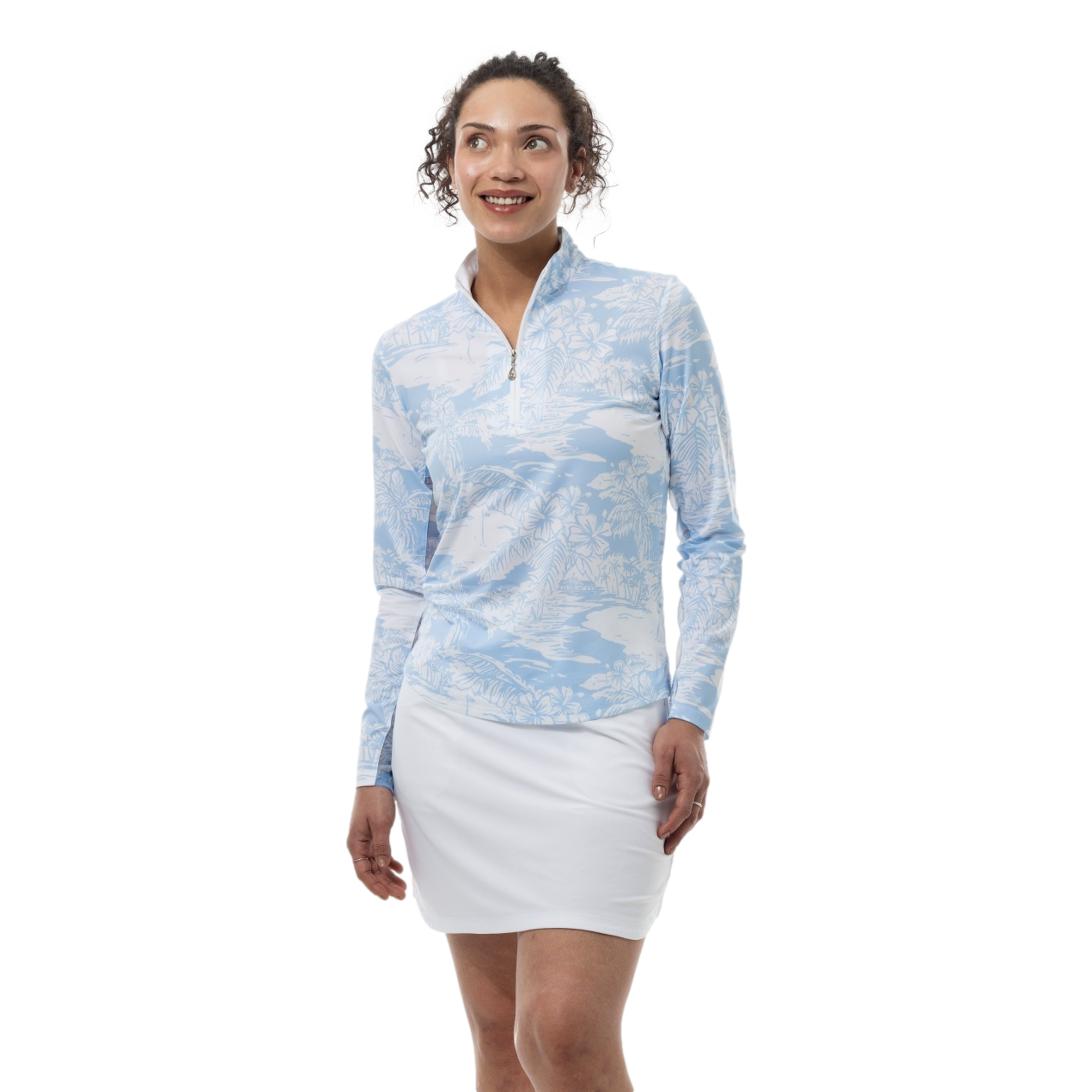 Baja Island Women's Golf Quarter Zip