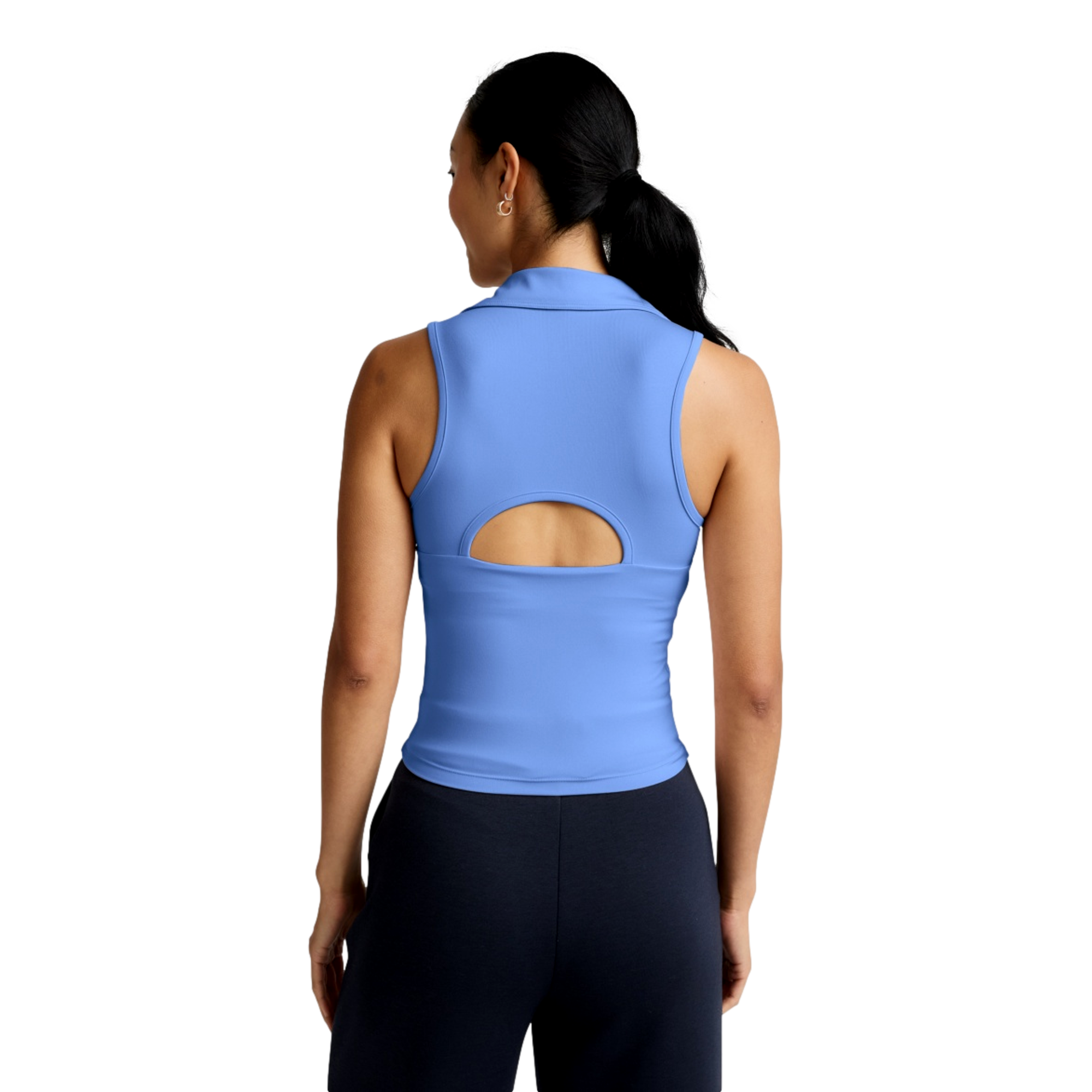 Sport Active Women's Sleeveless Golf Polo Shirt