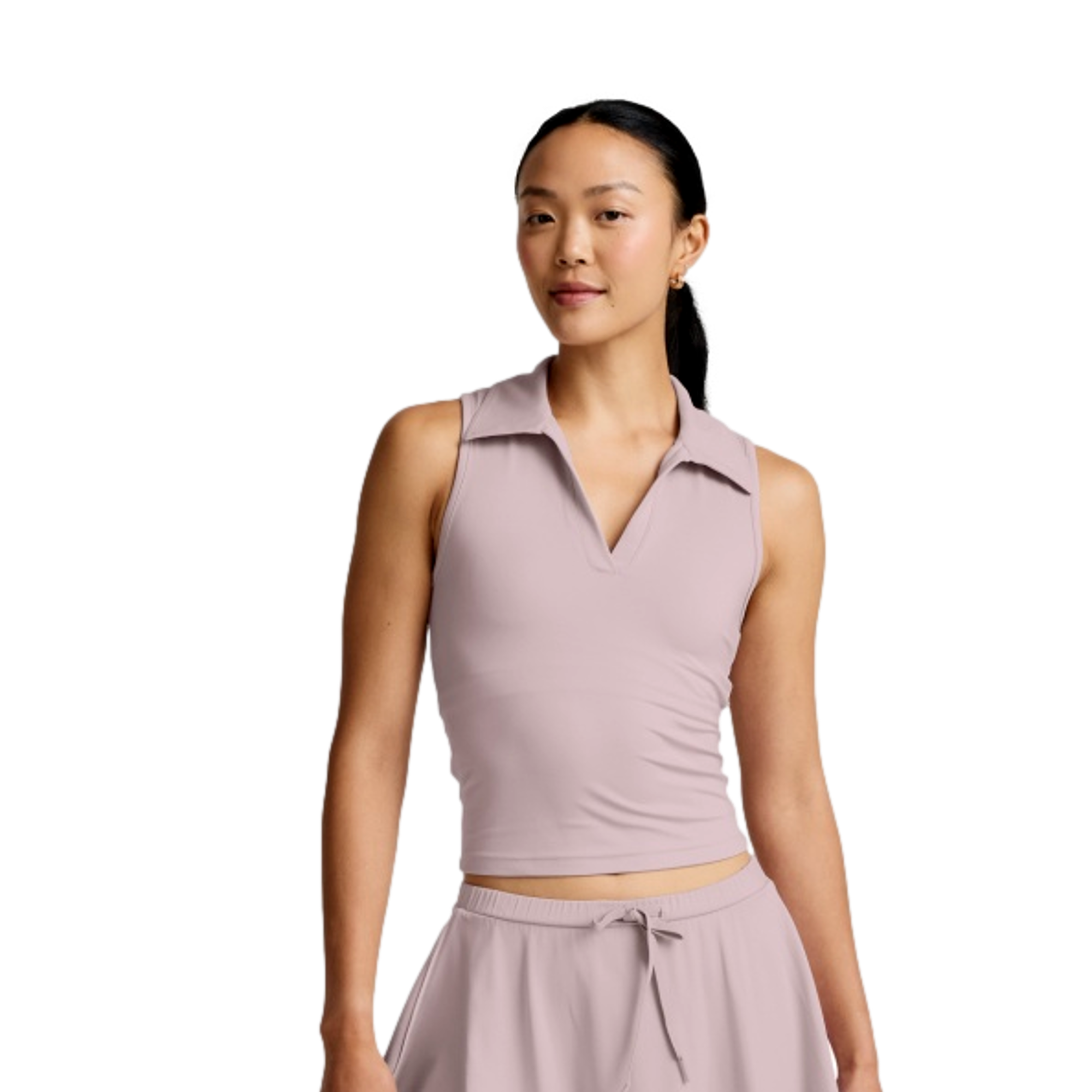 Sport Active Women's Sleeveless Golf Polo Shirt