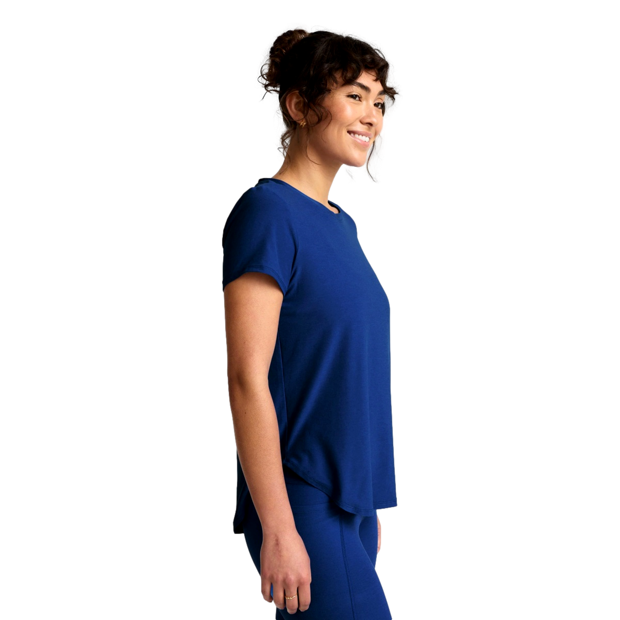 Featherweight On The Down Low Women's Short Sleeve Golf Shirt