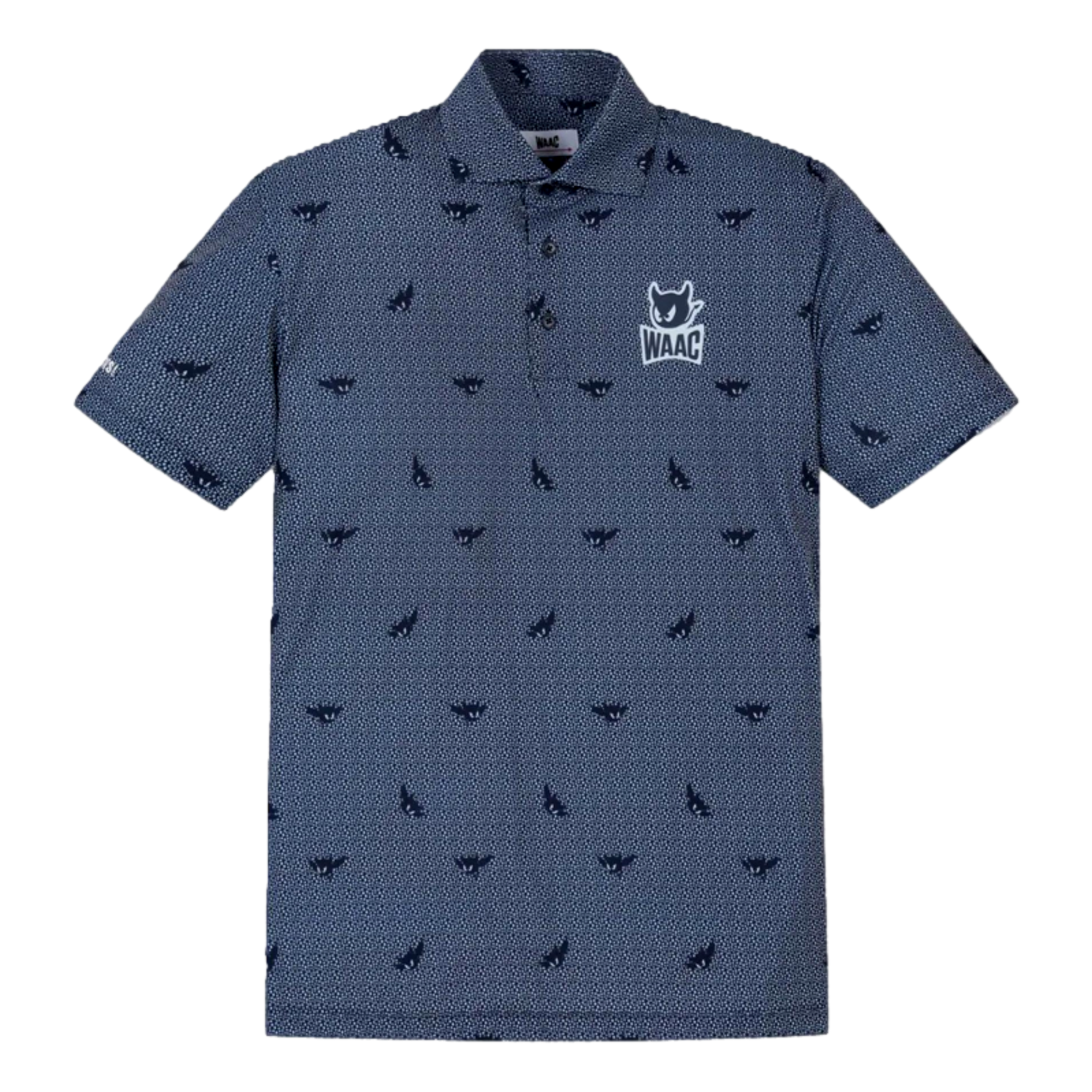 Printed Men's Short Sleeve Golf Polo Shirt