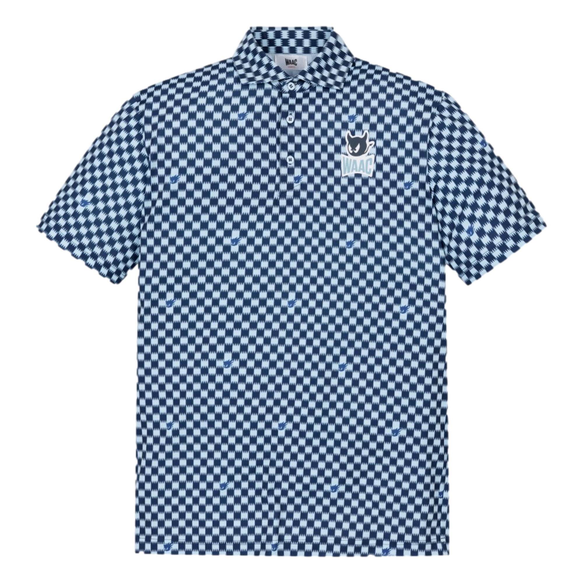 Printed Men's Short Sleeve Golf Polo Shirt
