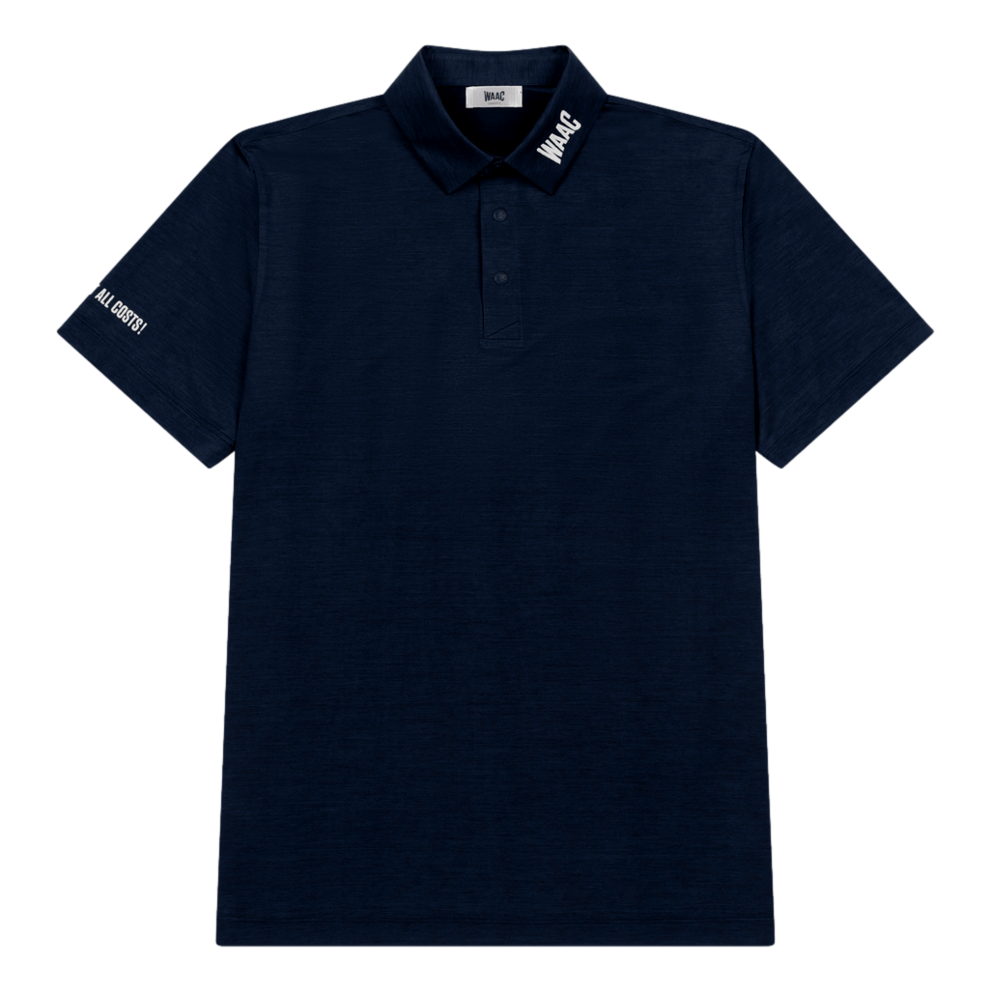 Essential Melange Men's Short Sleeve Golf Polo Shirt