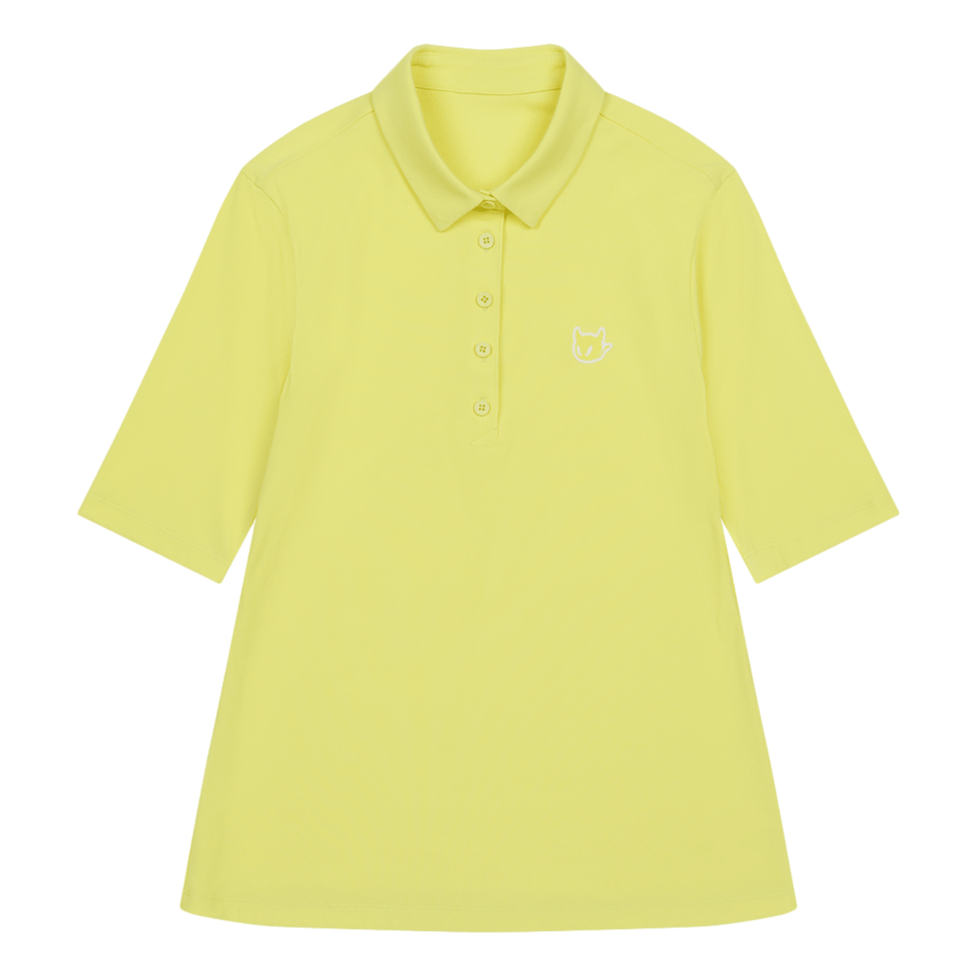 Essential Rib Jersey Polo Women's Short Sleeve Golf Polo Shirt