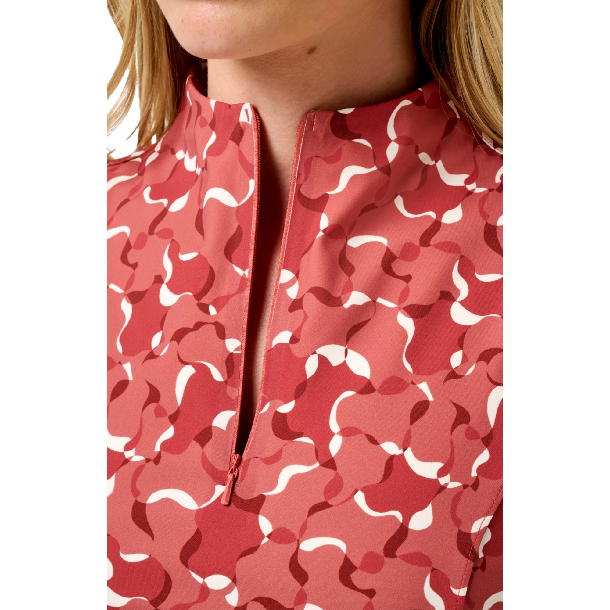 Sunfire Zip Tank Women's Sleeveless Golf Shirt