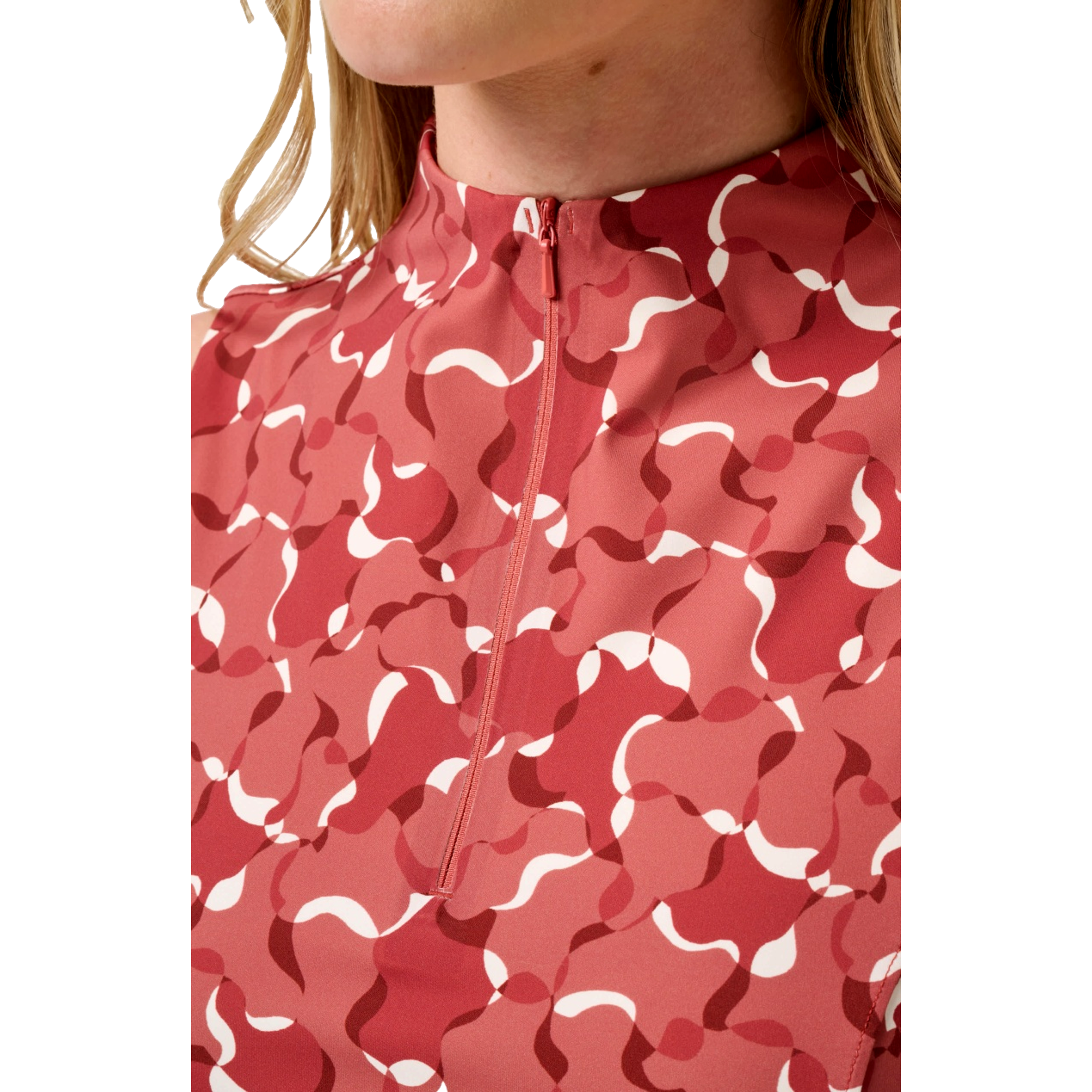 Sunfire Zip Tank Women's Sleeveless Golf Shirt